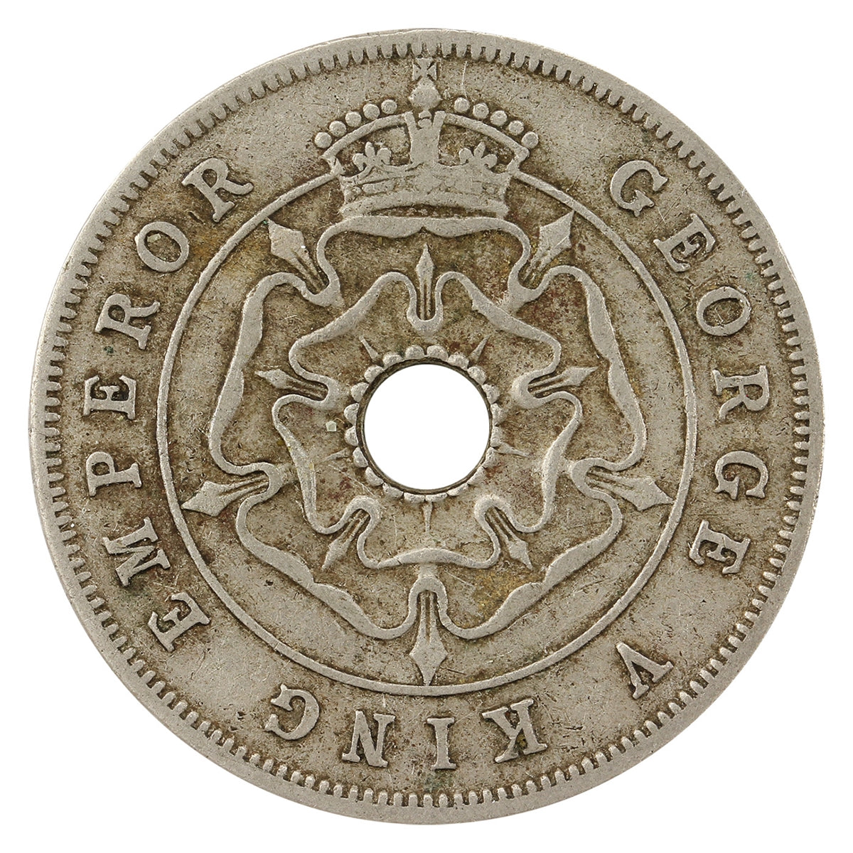 Rhodesia 1935 Penny VF-EF (VF30)