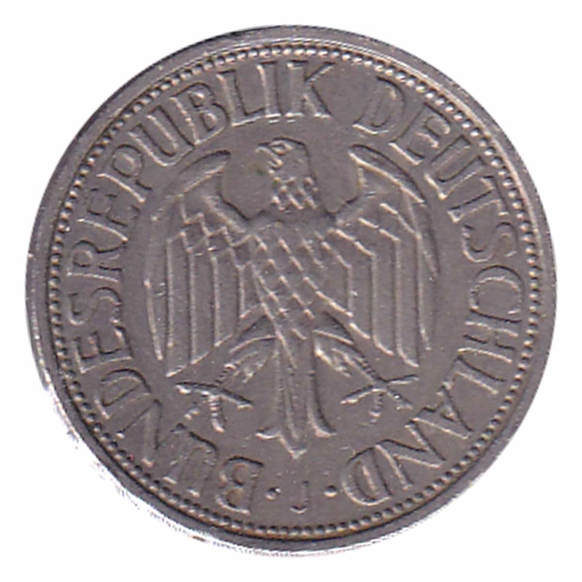 Germany 1957J Mark VF-EF (VF30) $
