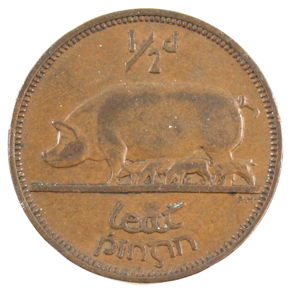 Ireland 1940 1/2 Penny EF-AU (EF45)