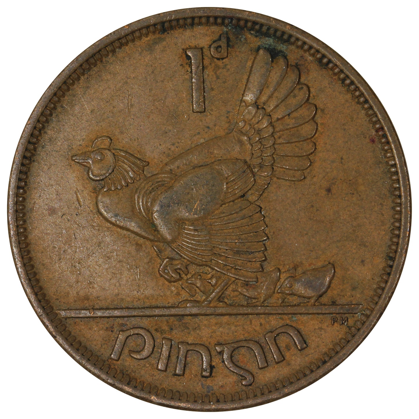 Ireland 1943 Penny EF-AU (EF-45)