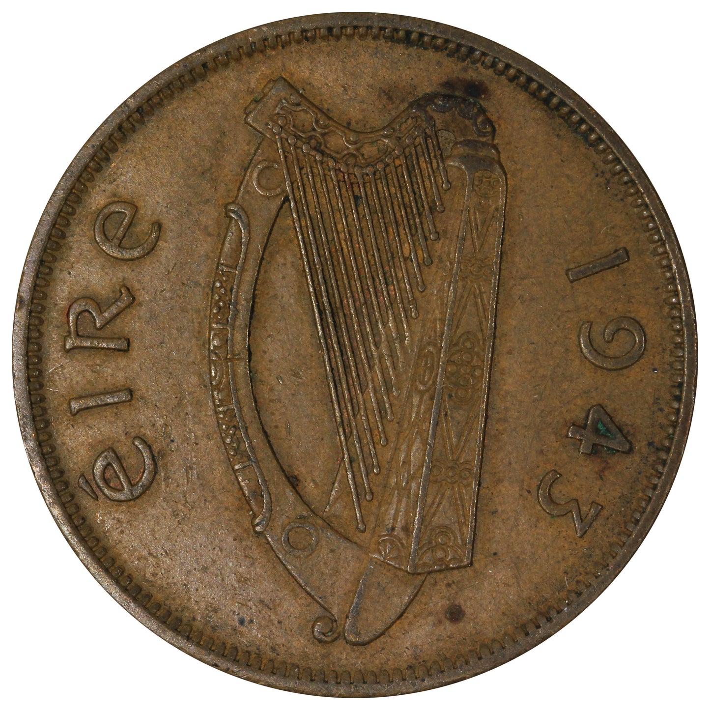 Ireland 1943 Penny EF-AU (EF45)