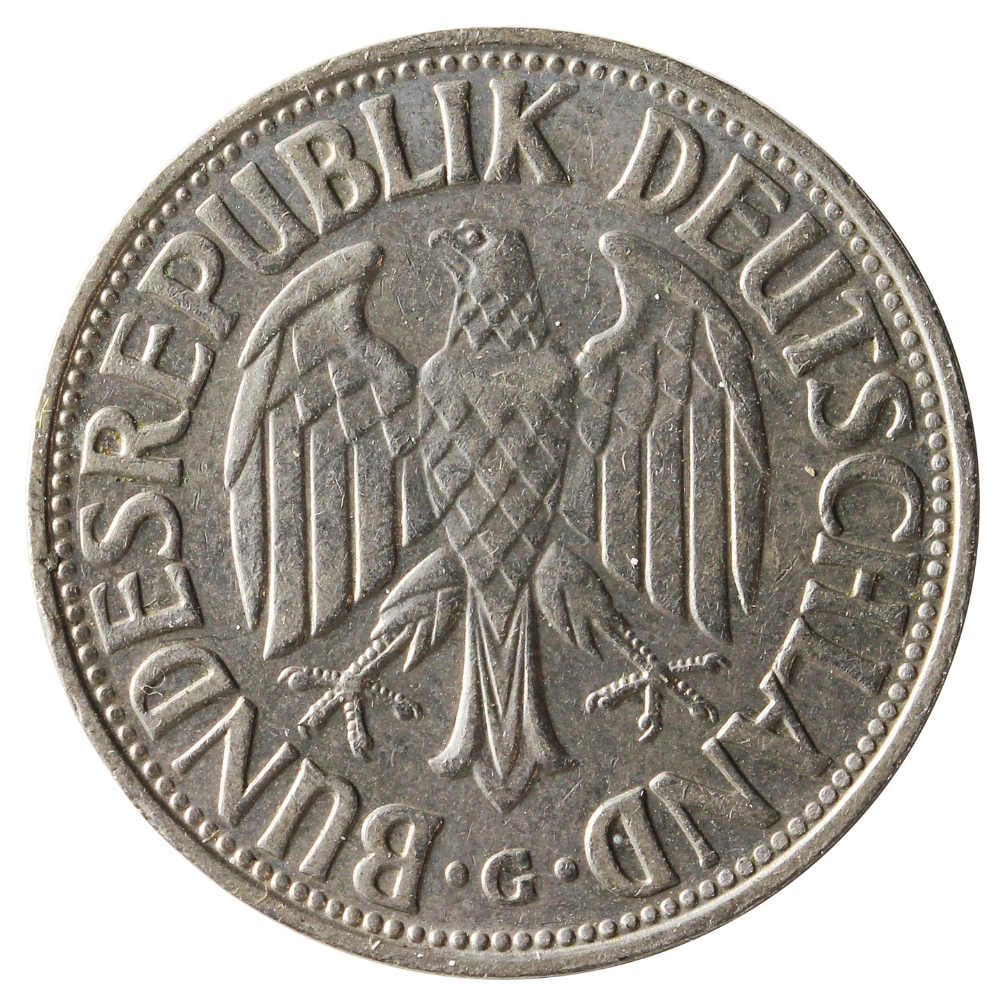 German Federal Republic 1961G Mark Extra Fine (EF40) $