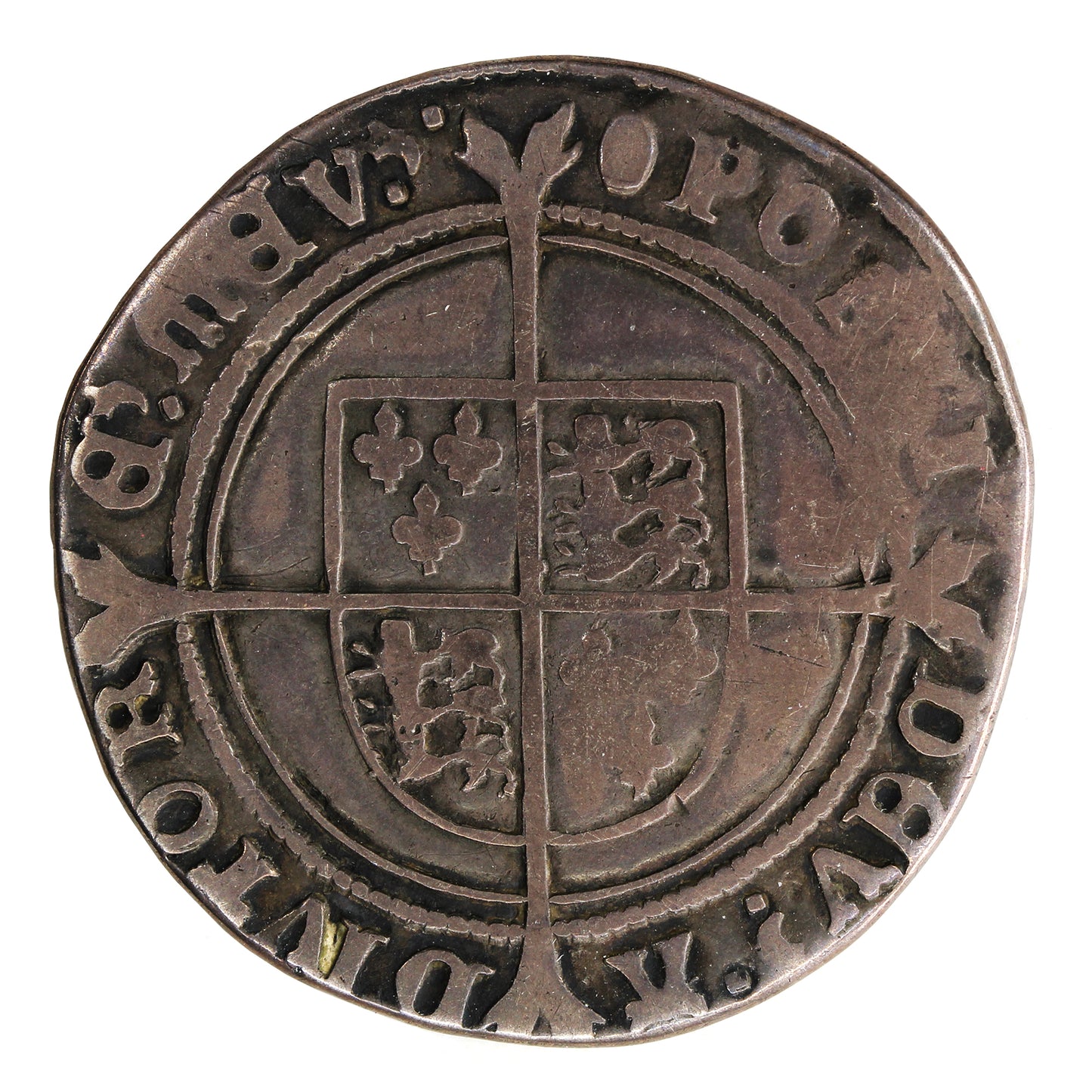 Great Britain 1551-53 Edward VI Shilling Very Fine (VF20) $