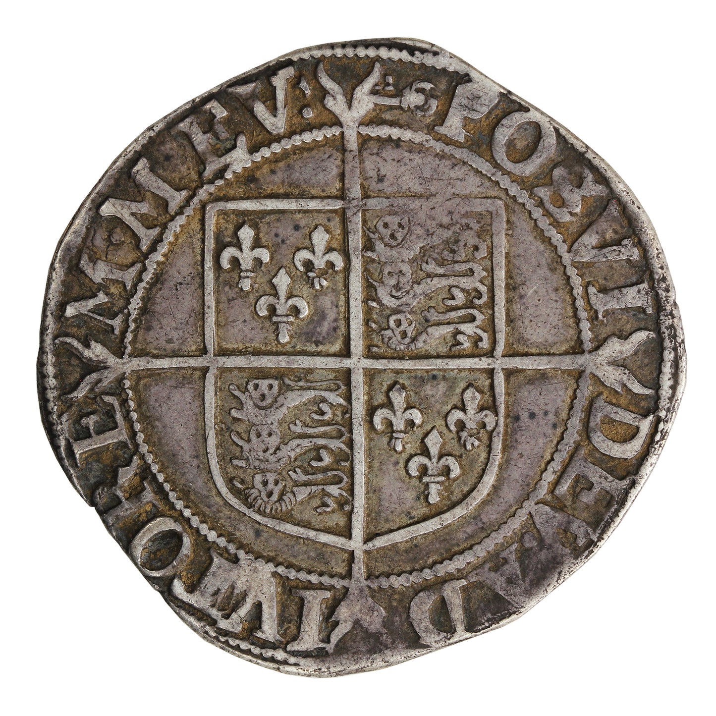 Great Britain 1560-61 Elizabeth I Shilling 2nd Issue Very Fine (VF20) $