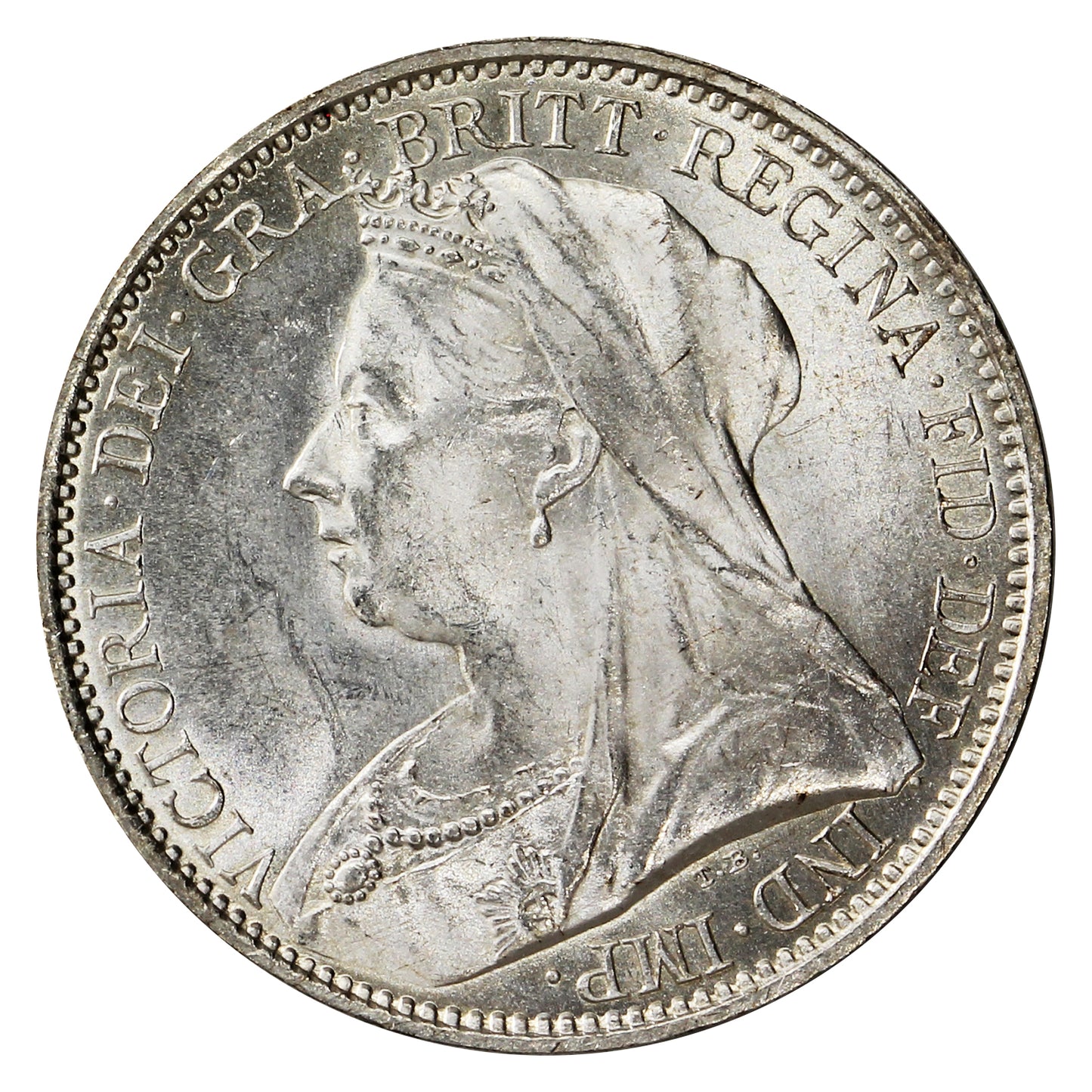 Great Britain 1900 4 Pence Choice Brilliant Uncirculated (MS64) $