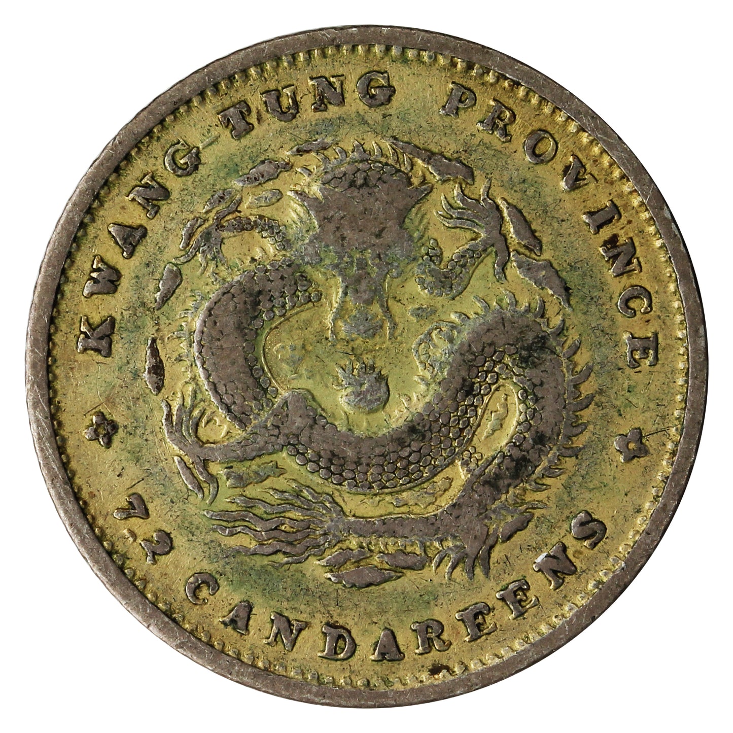 China Kwangtung 1890-1908 10 Cents Fine (F12)