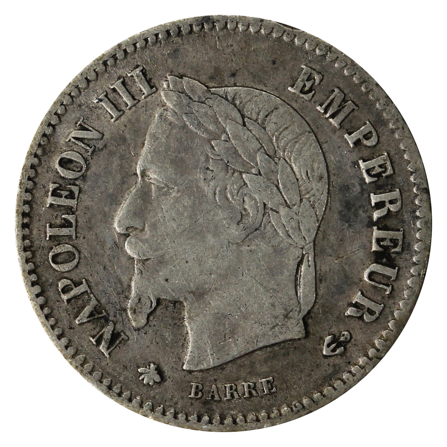 France 1867A 20 Centimes Very Fine (VF20)