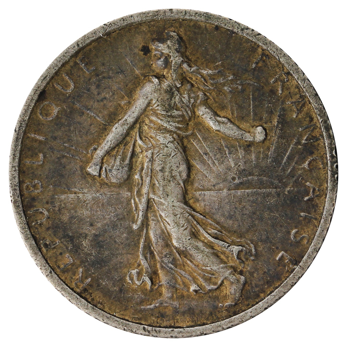 France 1915 Franc Extra Fine (EF40)