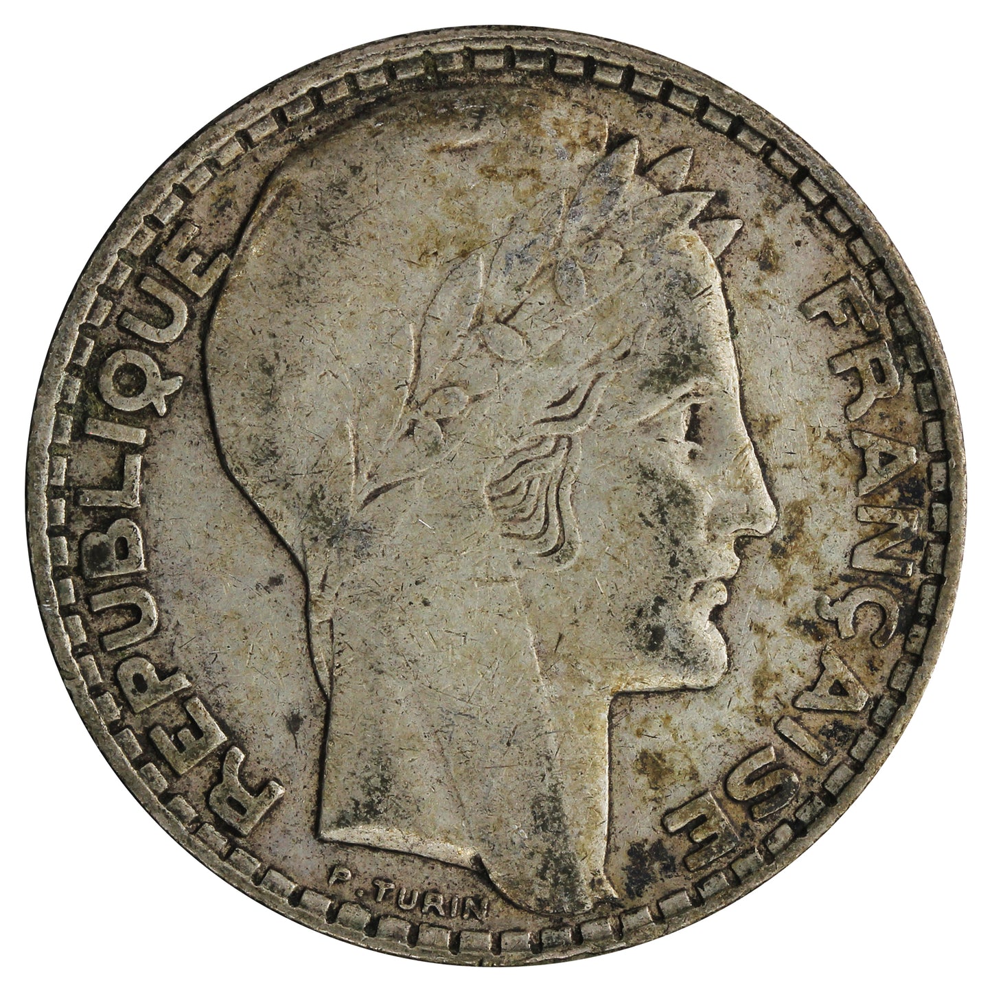 France 1929 10 Francs VF-EF (VF30)