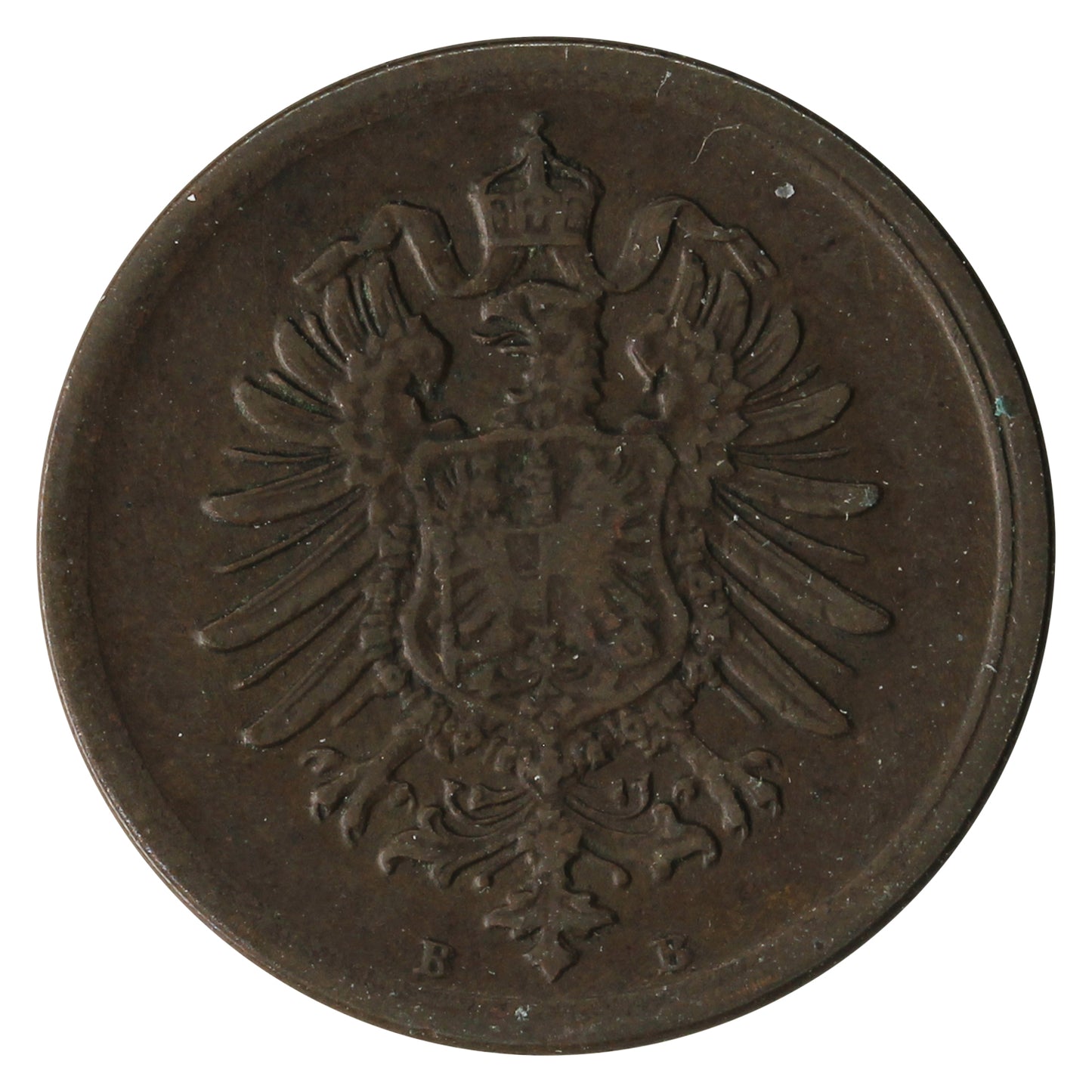German Empire 1875B Pfennig VF-EF (VF30)