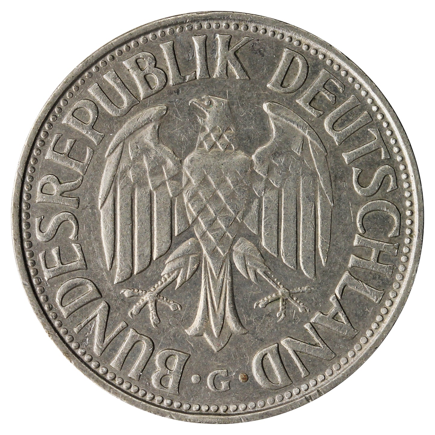 German Federal Republic 1963G Mark Extra Fine (EF40)