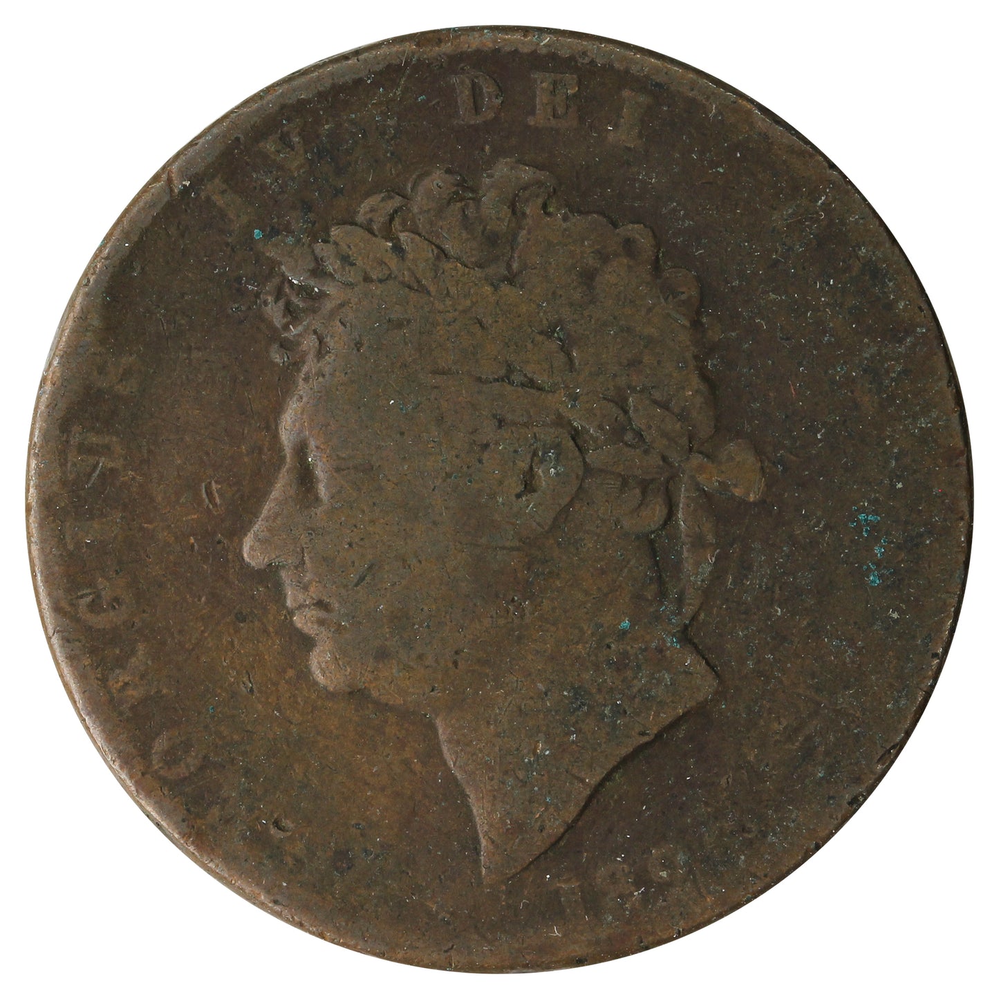 Great Britain 1825 Penny Good (G4)