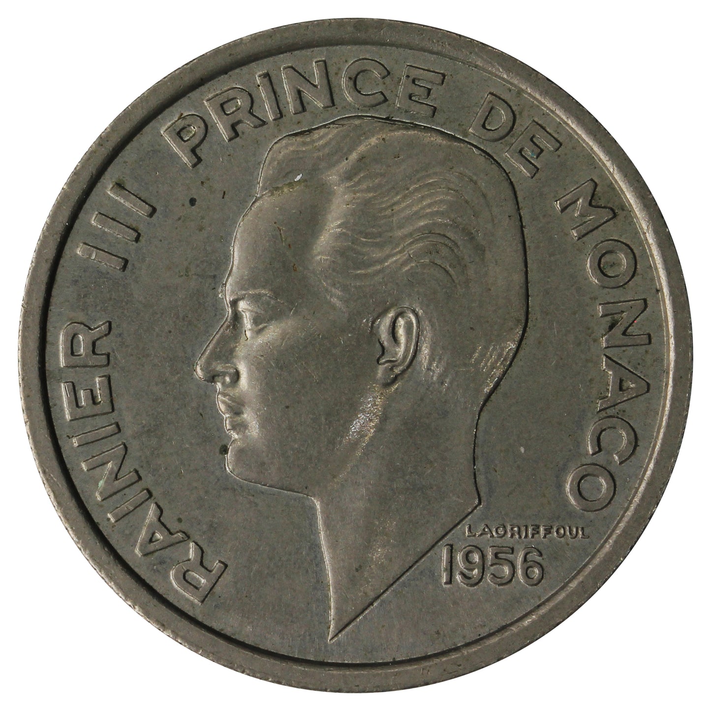 Monaco 1956 100 Francs Uncirculated (MS60)