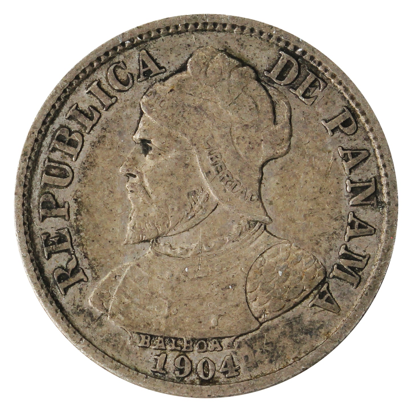 Panama 1904 5 Centesimos Extra Fine (EF40)