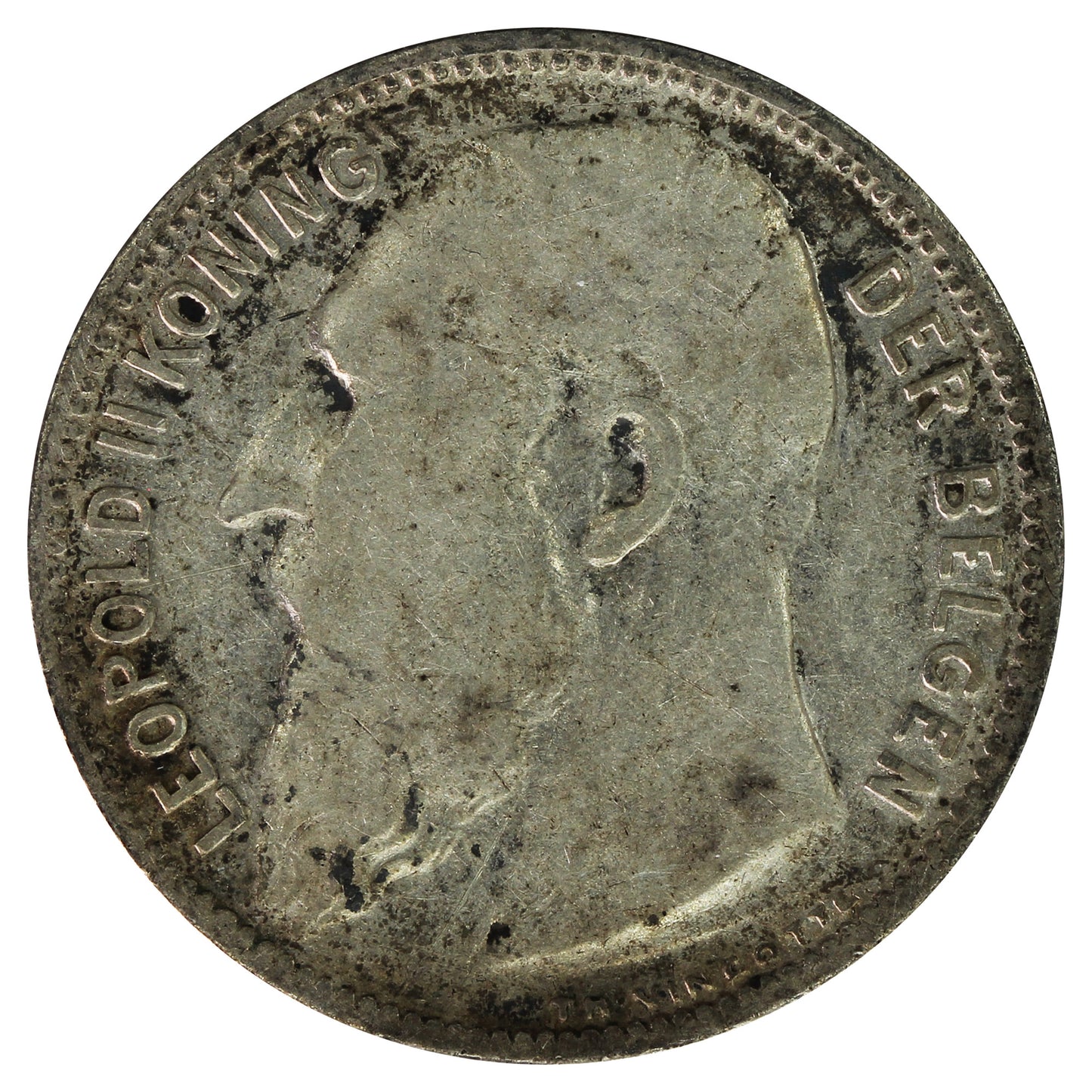 Belgium 1904 Dutch Franc F-VF (F15)
