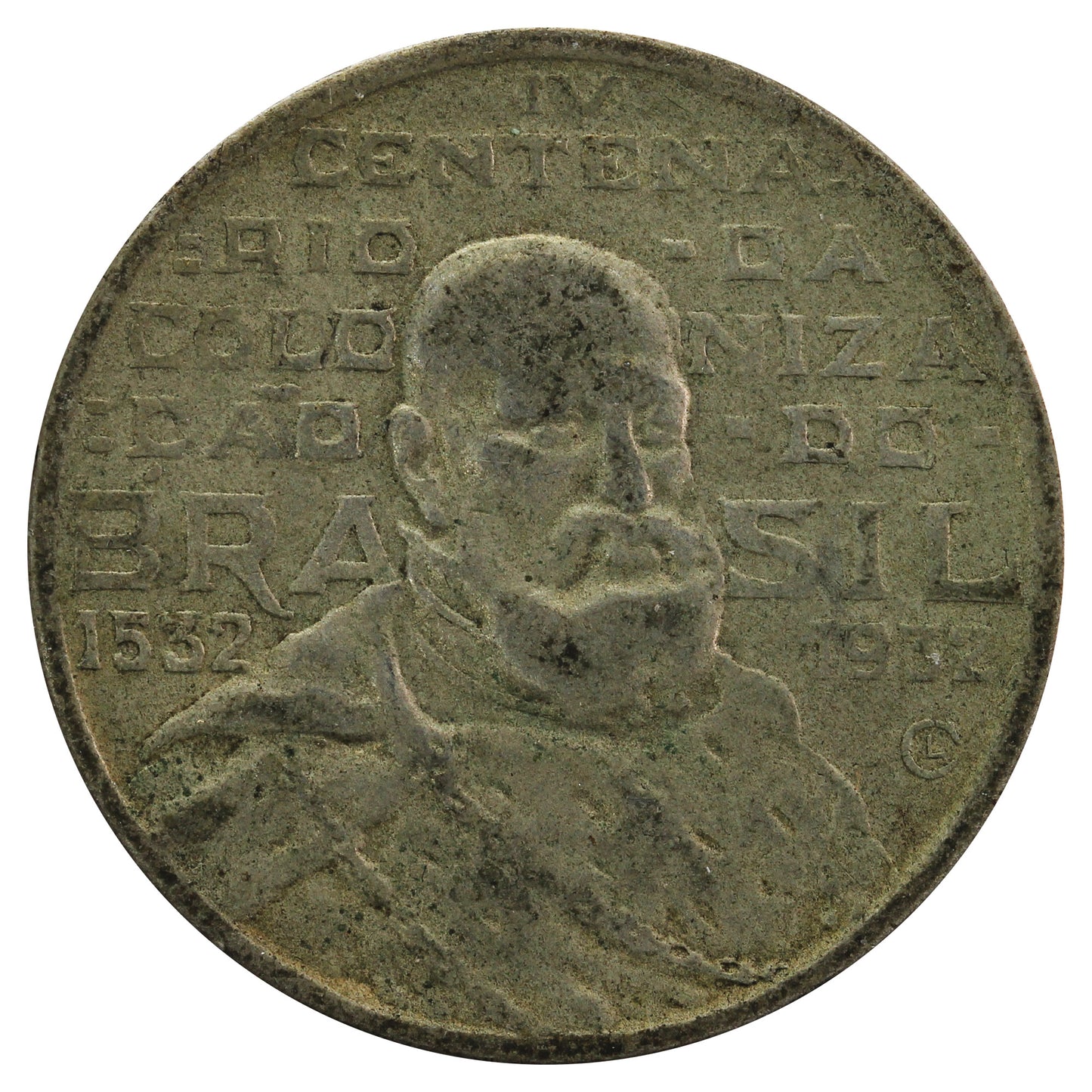 Brazil 1932 2000 Reis Extra Fine (EF-40)
