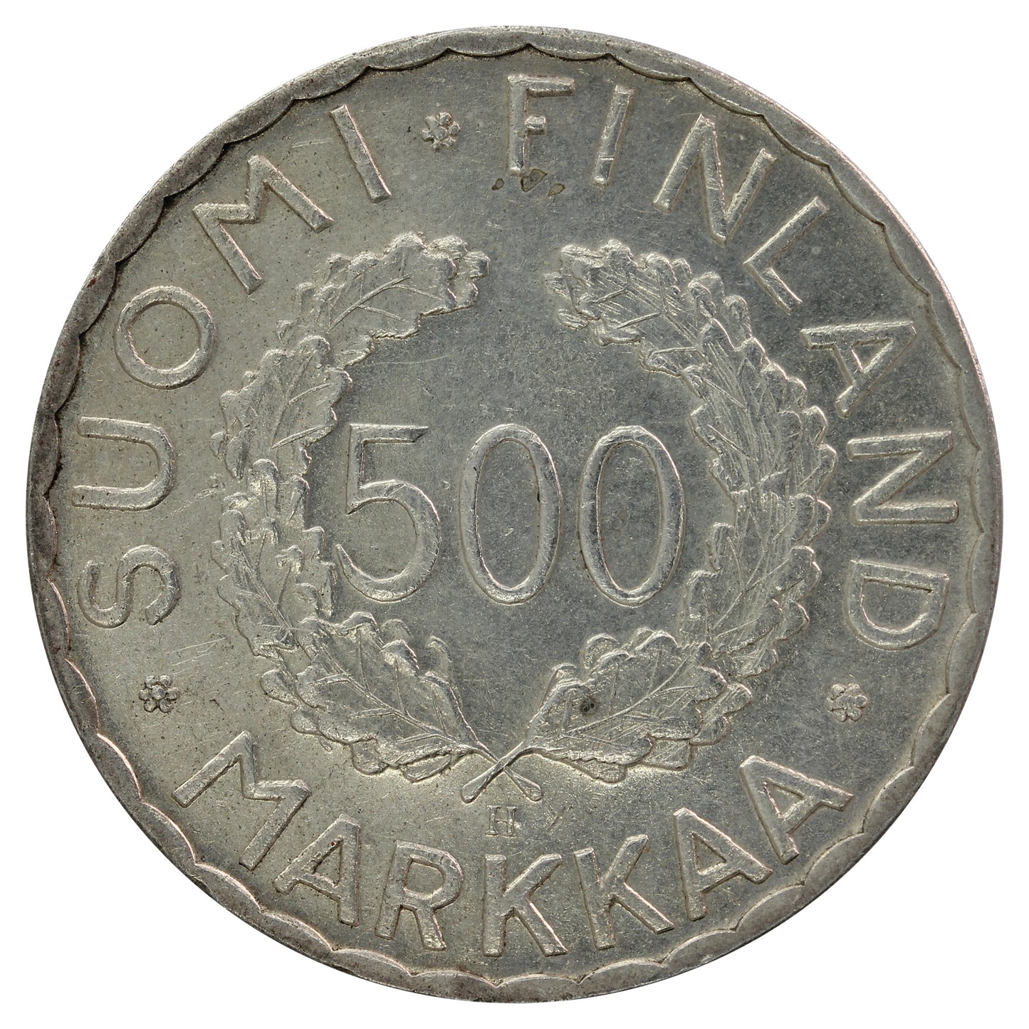 Finland 1952H 500 Markka Almost Uncirculated (AU50)