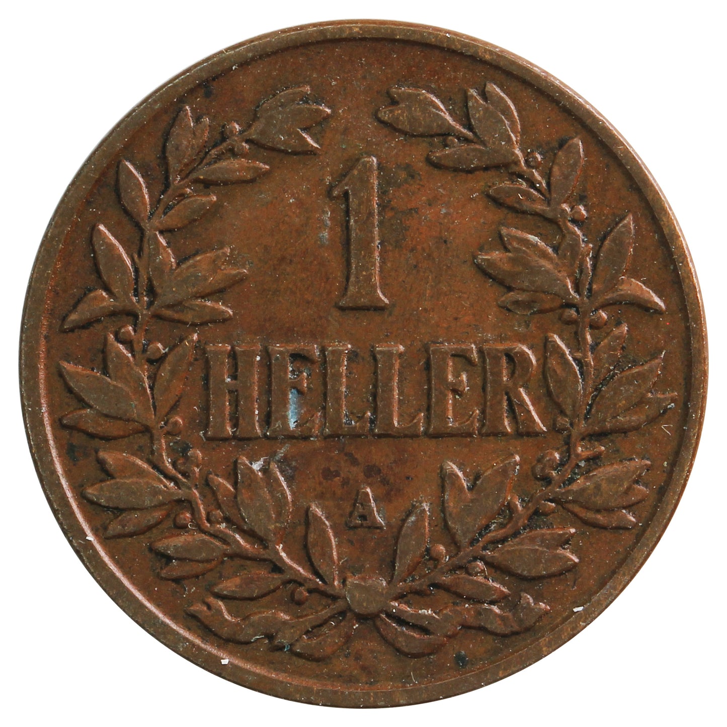 German East Africa 1906A Heller Very Fine (VF20)