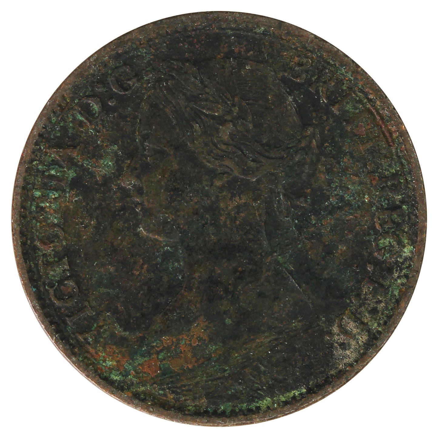 Great Britain 1872 Farthing Very Fine (VF20)