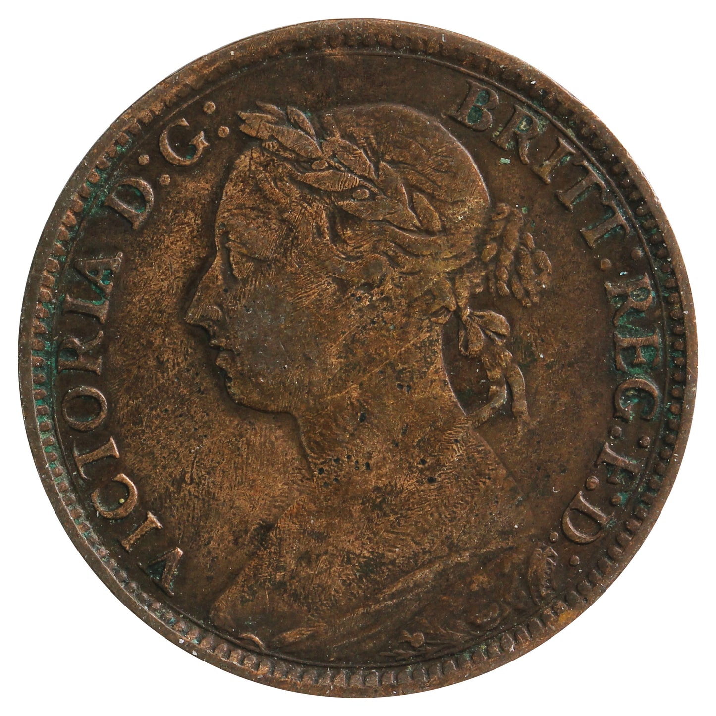 Great Britain 1886 Farthing Very Fine (VF20)