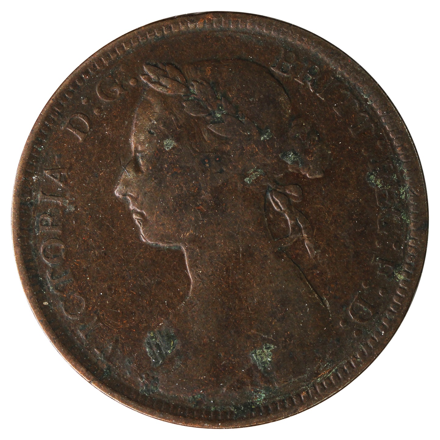 Great Britain 1886 1/2 Penny Very Good (VG8)