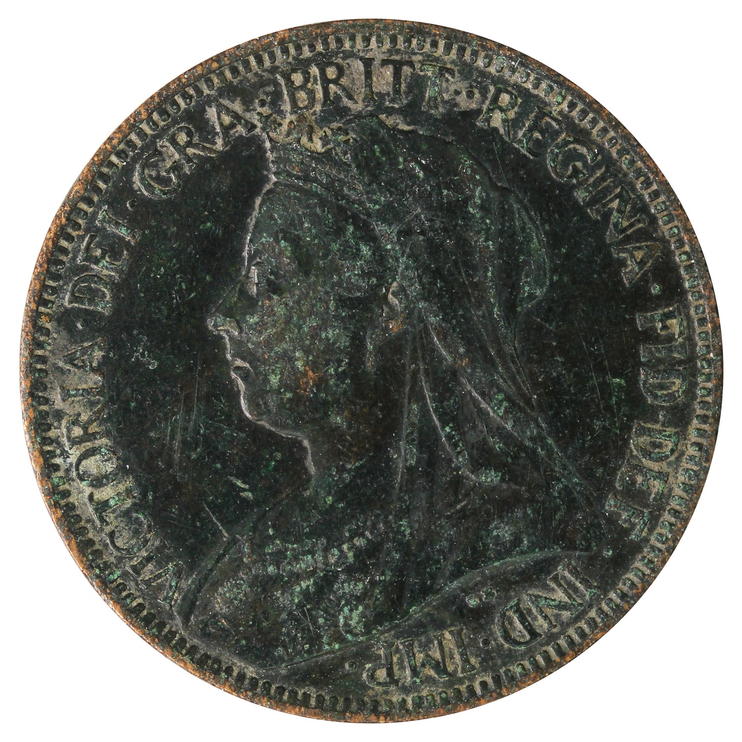 Great Britain 1896 1/2 Penny Very Fine (VF20)