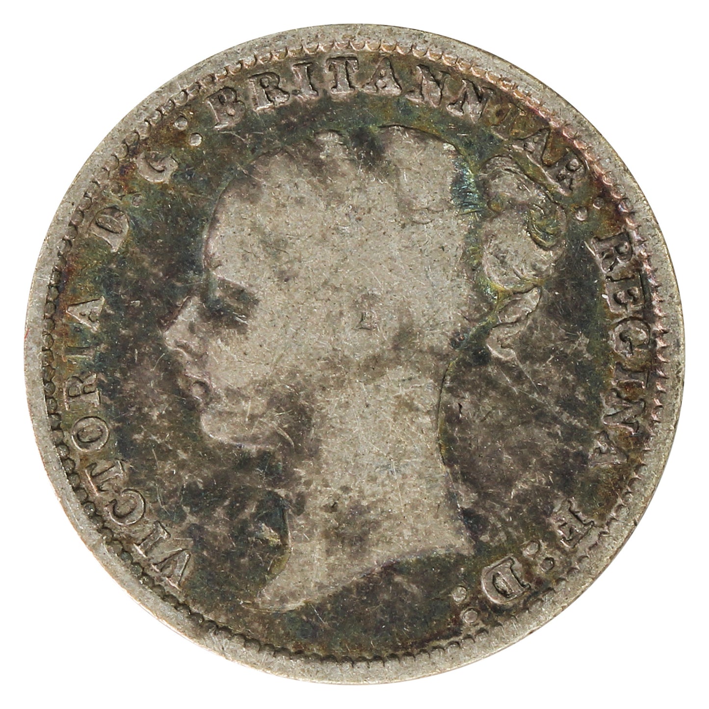 Great Britain 1882 3 Pence VG-F (VG10)