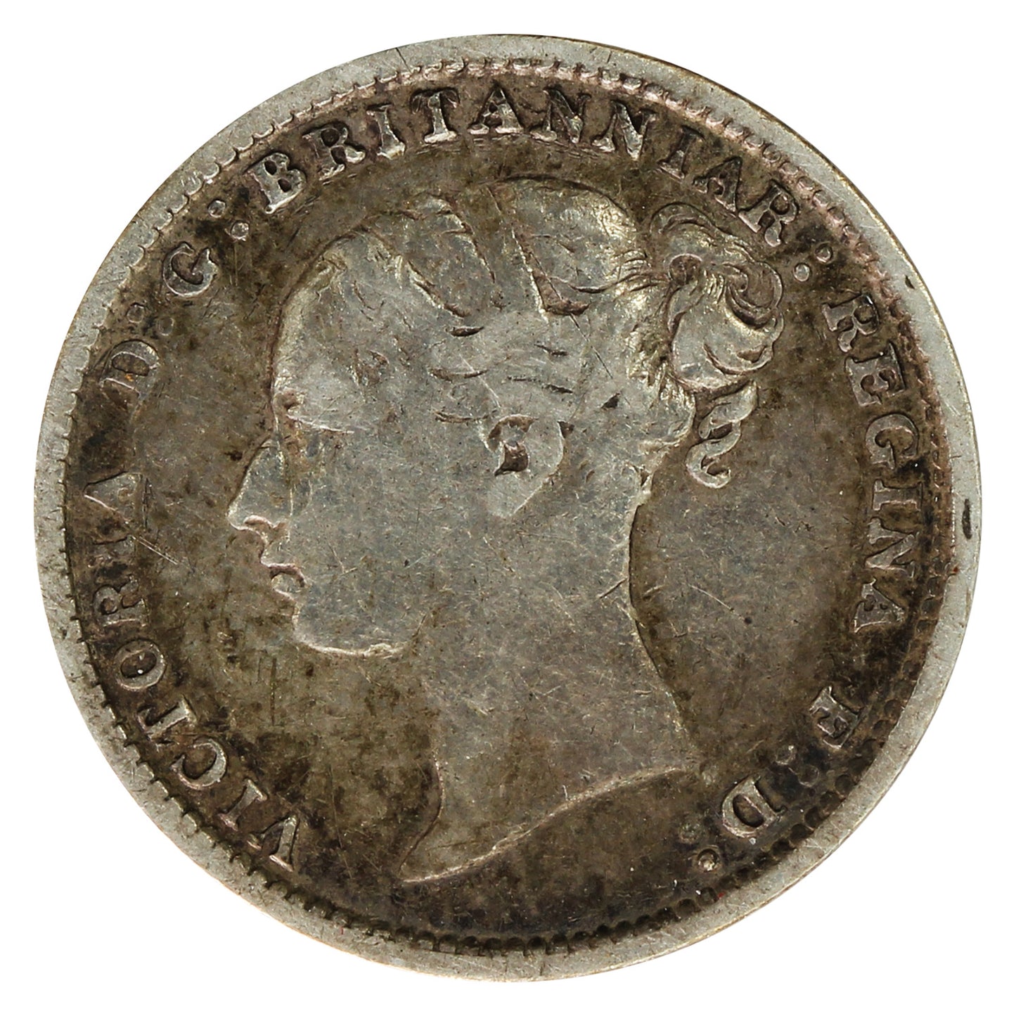 Great Britain 1884 3 Pence Very Fine (VF20)