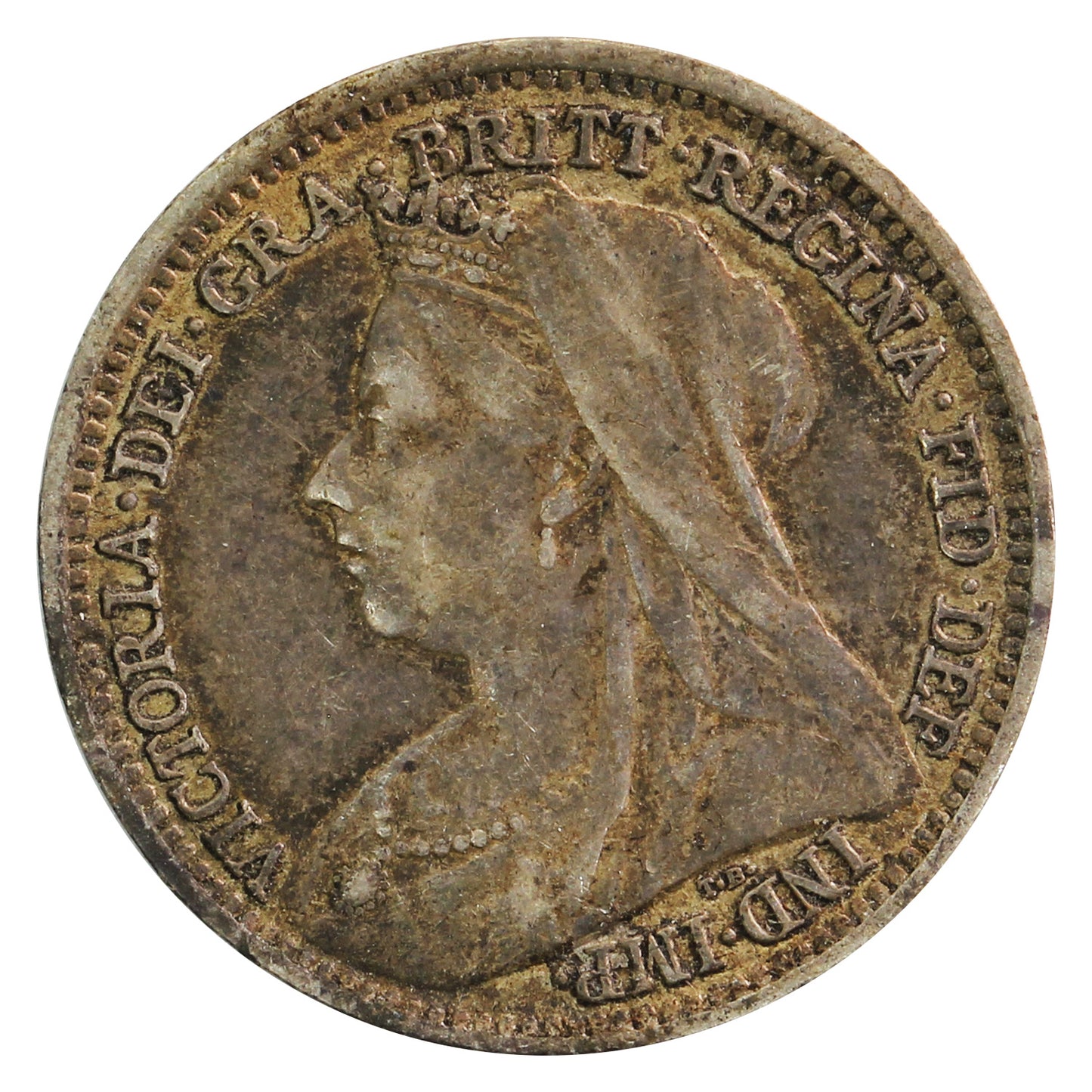 Great Britain 1899 3 Pence Very Fine (VF20)