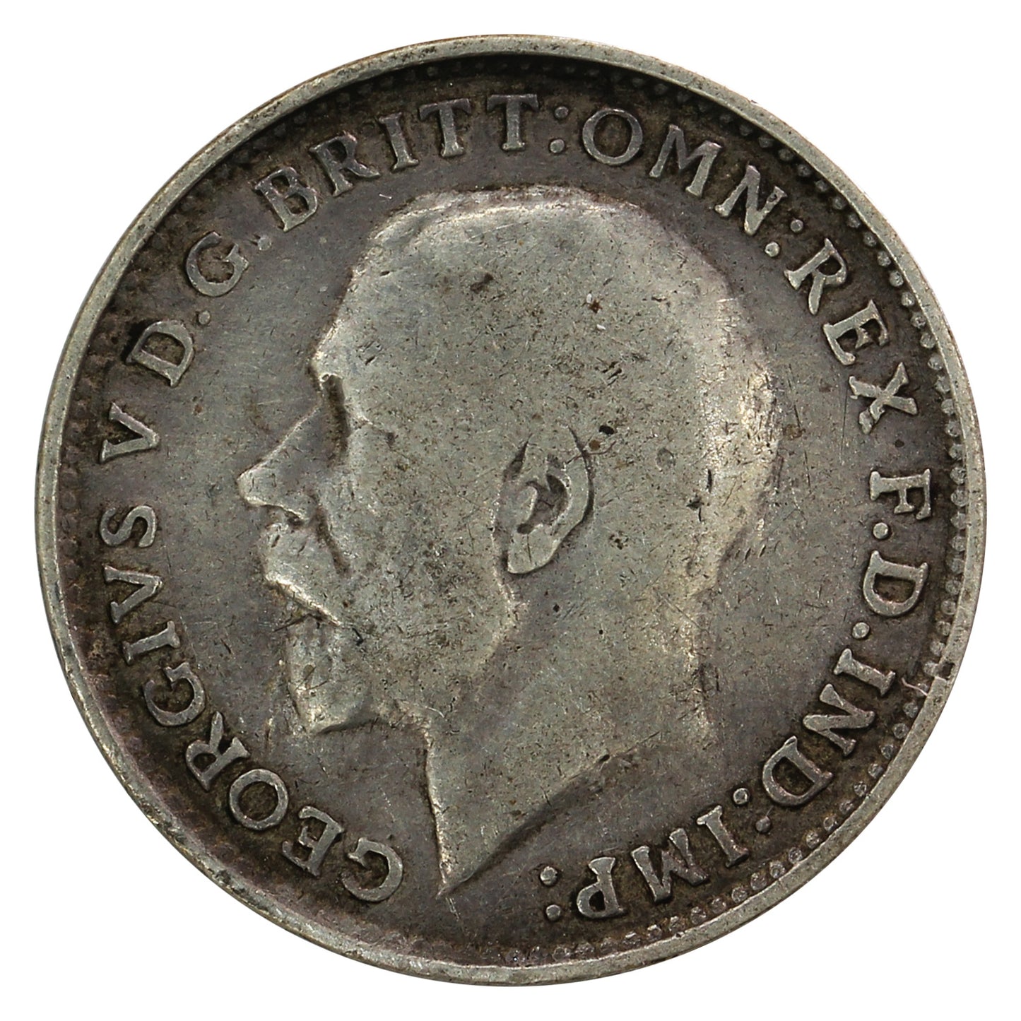 Great Britain 1919 3 Pence Circulated