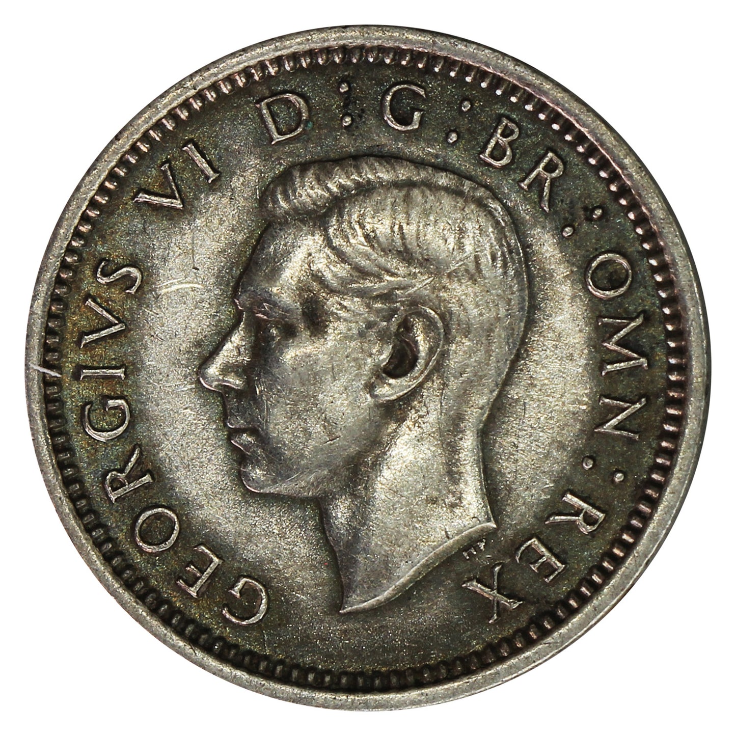 Great Britain 1937 Silver 3 Pence Circulated