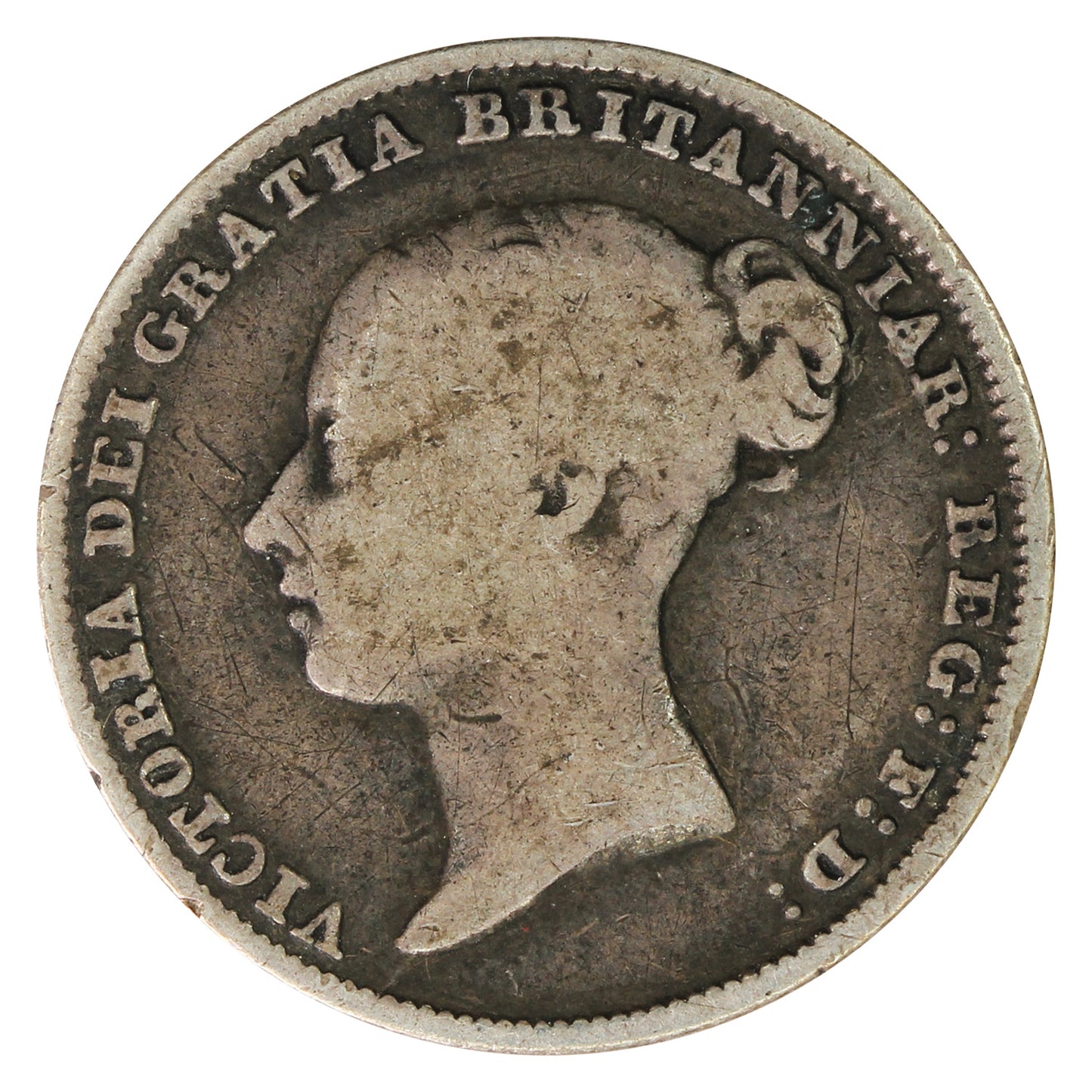 Great Britain 1844 6 Pence VG-F (VG10)