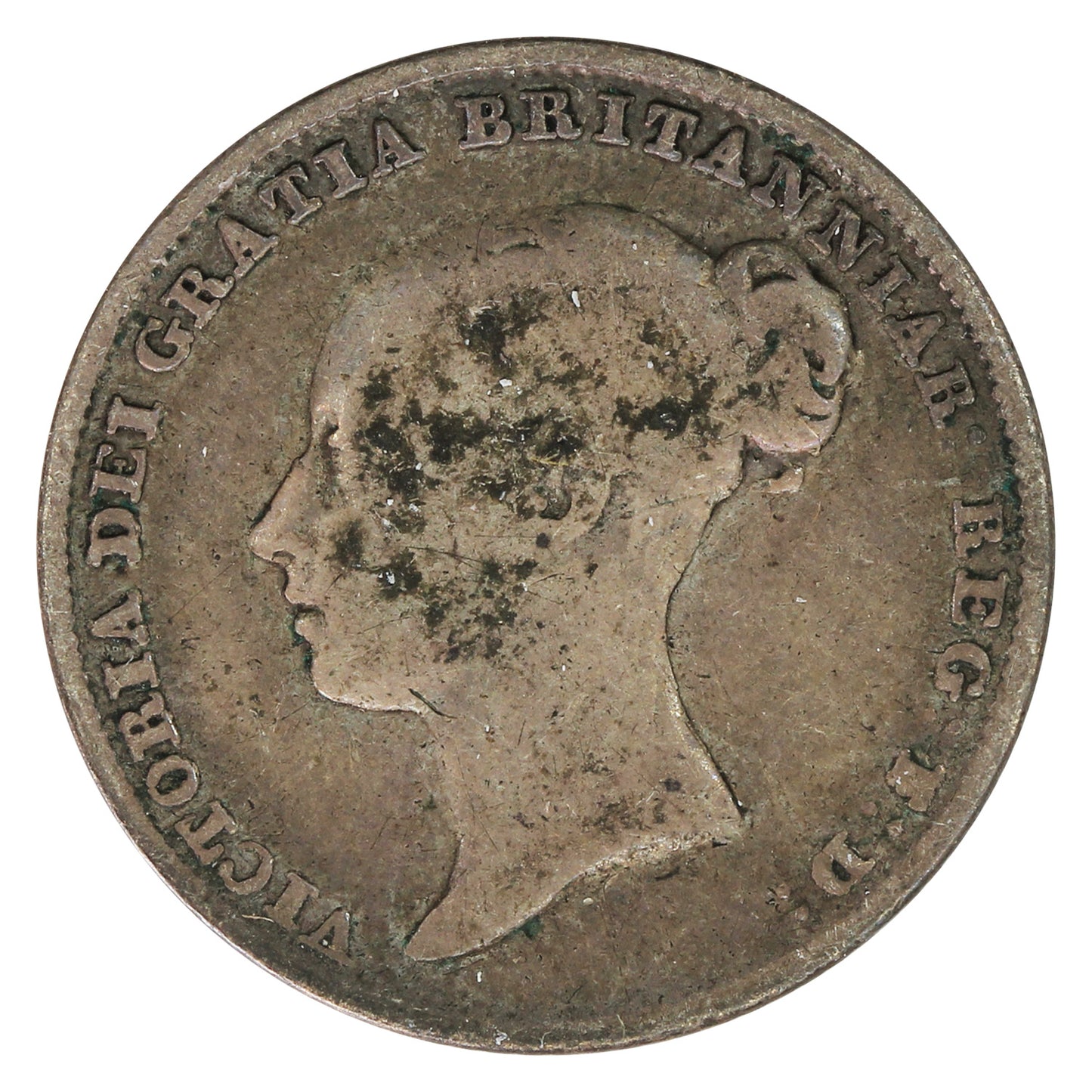 Great Britain 1845 6 Pence Very Good (VG8)