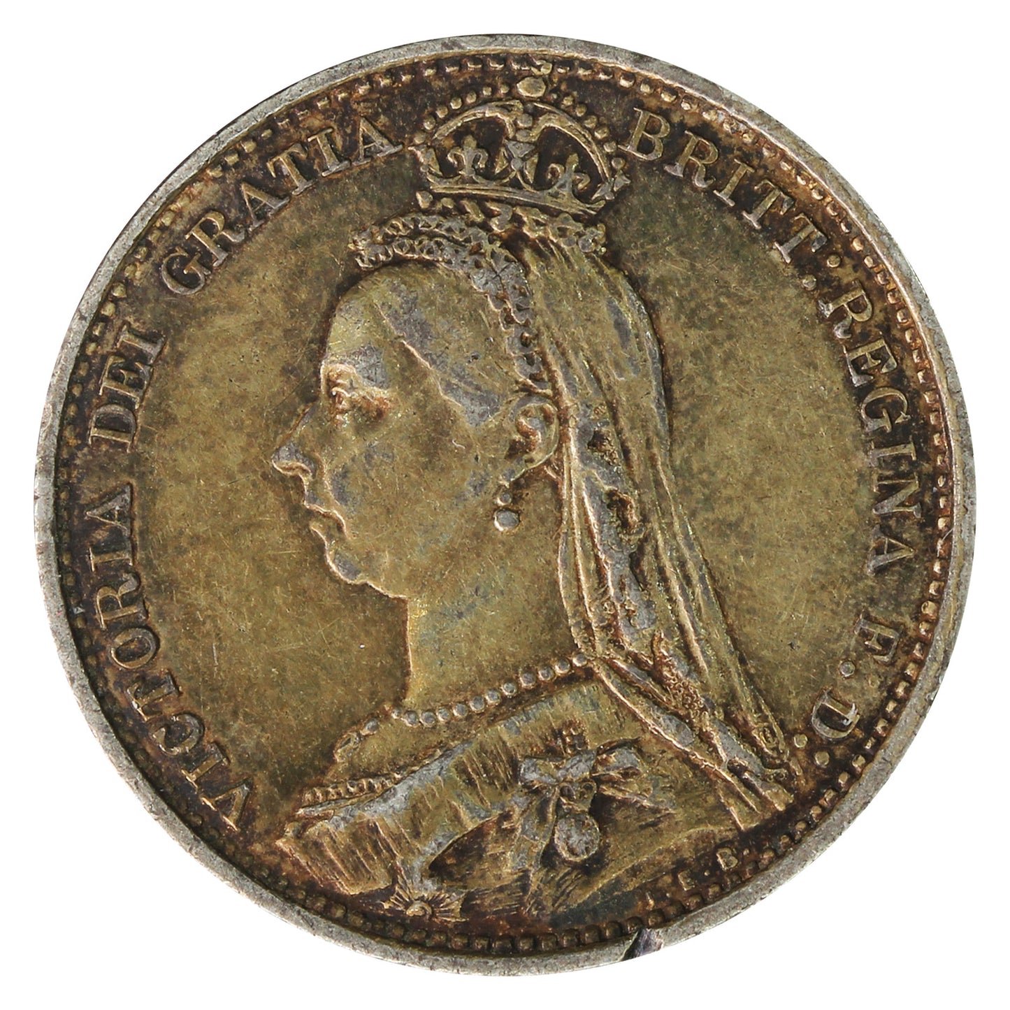 Great Britain 1887 Jubilee 6 Pence VF-EF (VF30)