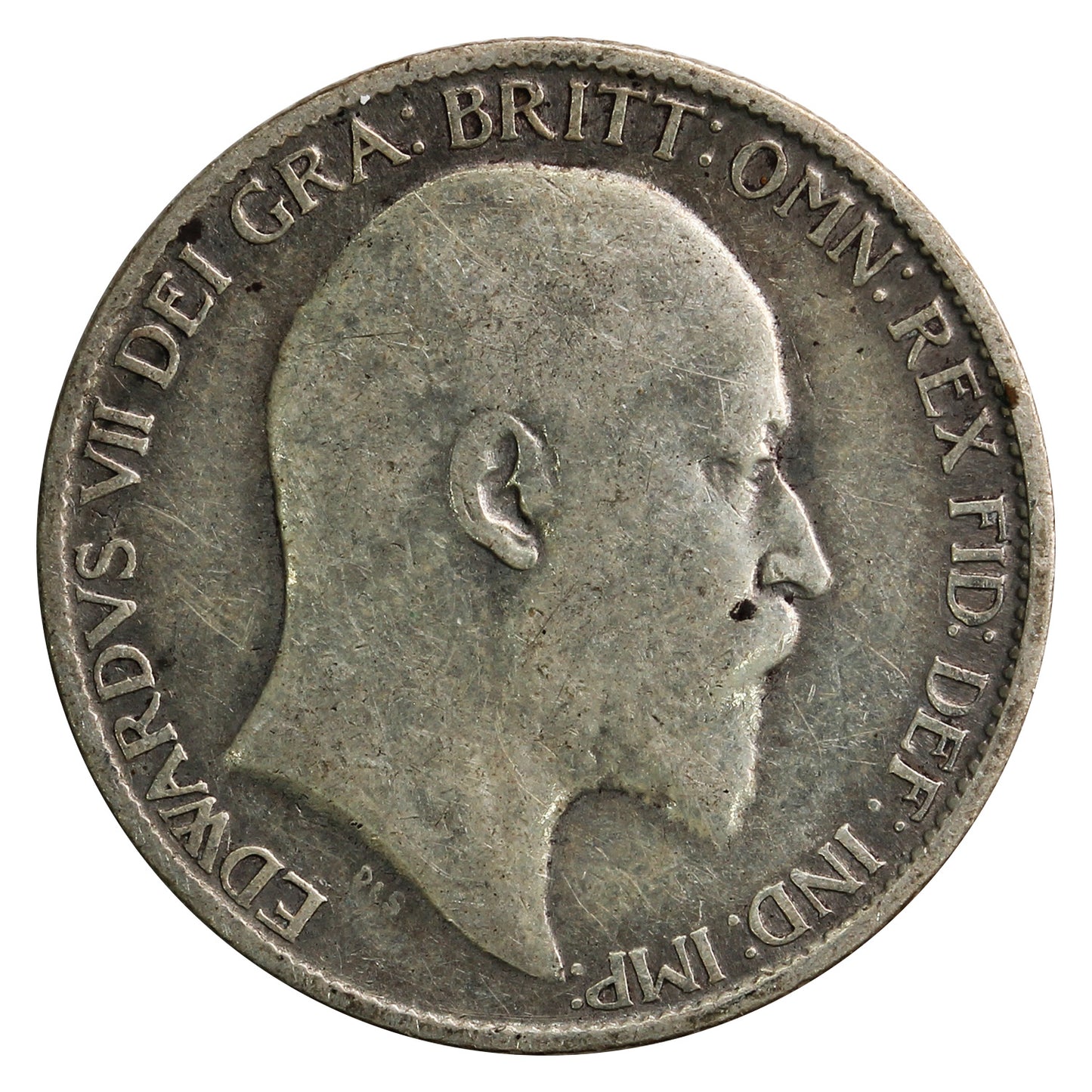 Great Britain 1910 6 Pence F-VF (F15)