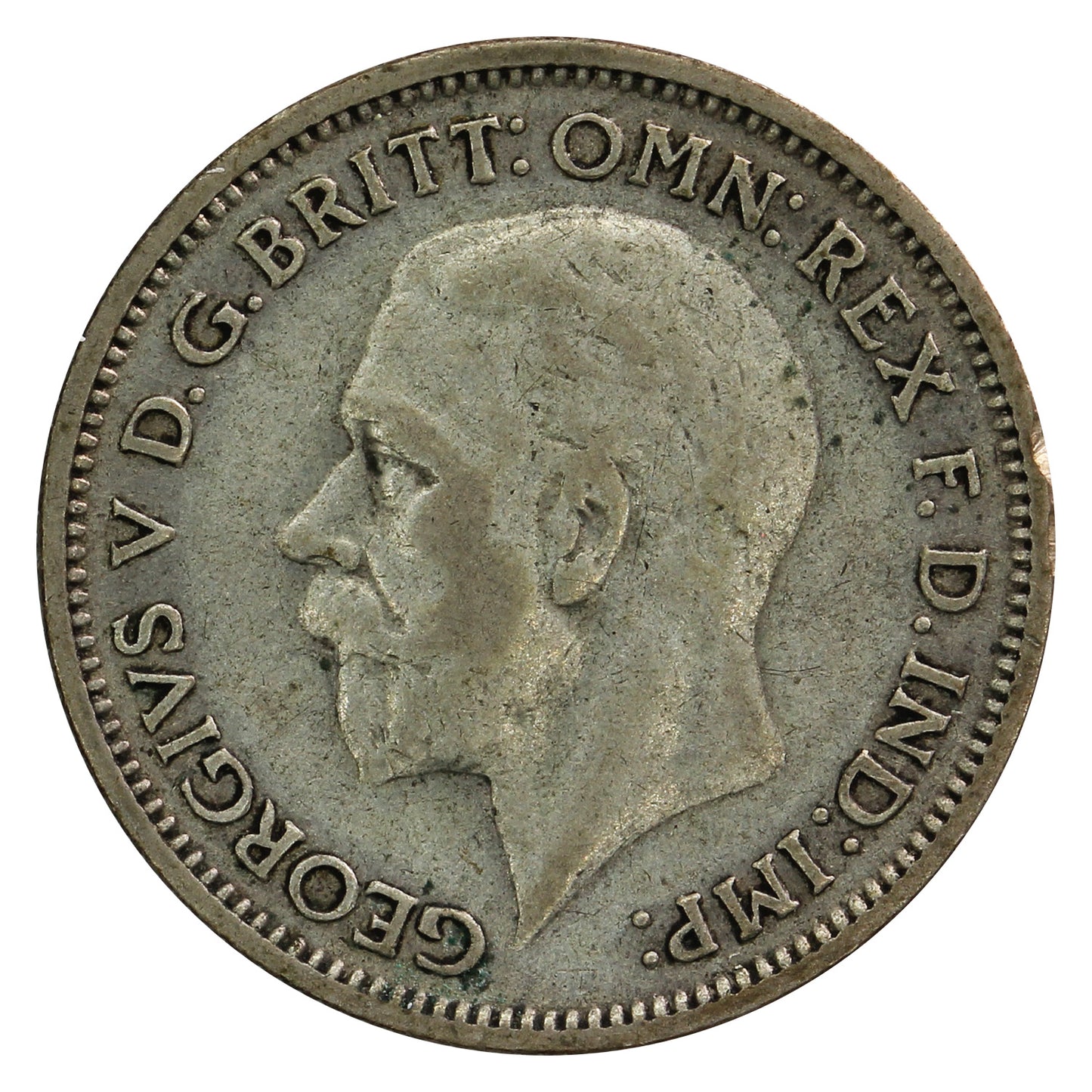 Great Britain 1936 6 Pence Circulated