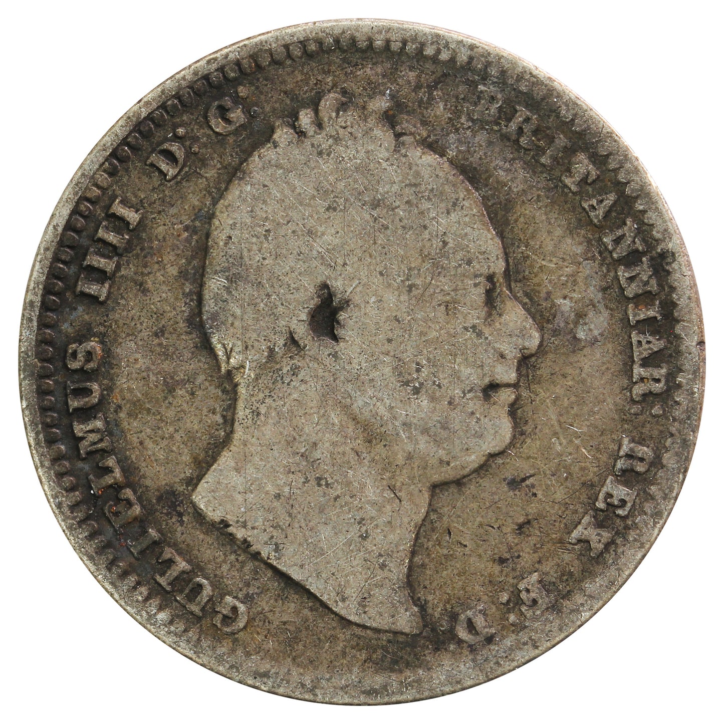 Great Britain 1834 Shilling G-VG (G6)