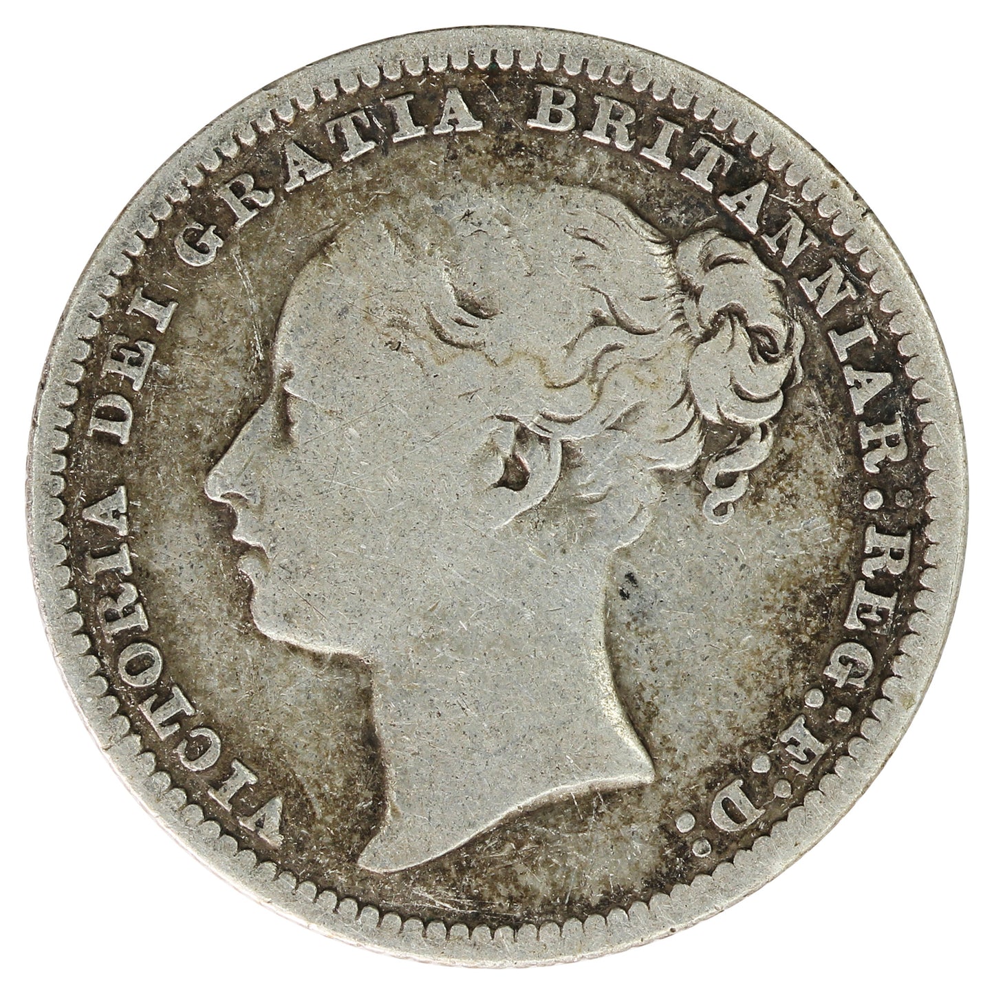 Great Britain 1879 Die #1 Shilling VG-F (VG10)