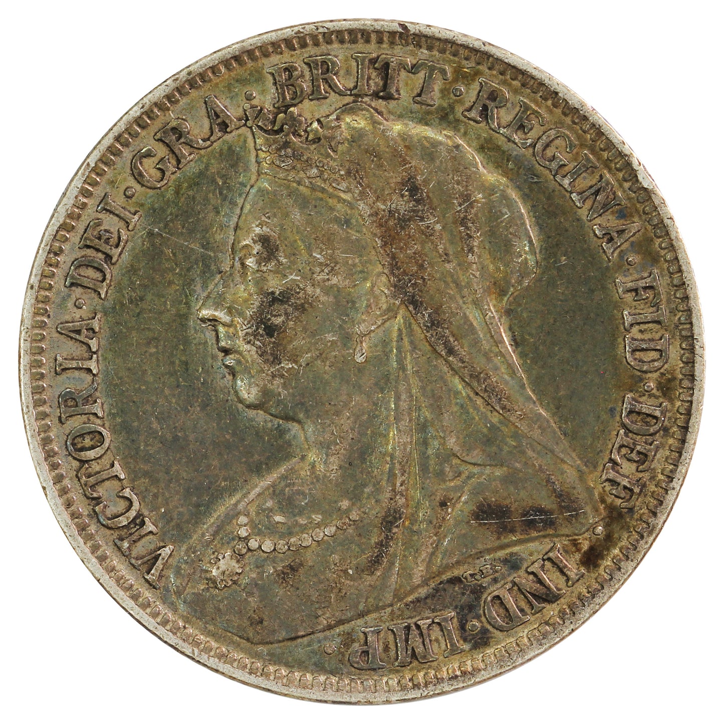 Great Britain 1894 Shilling Very Fine (VF20)