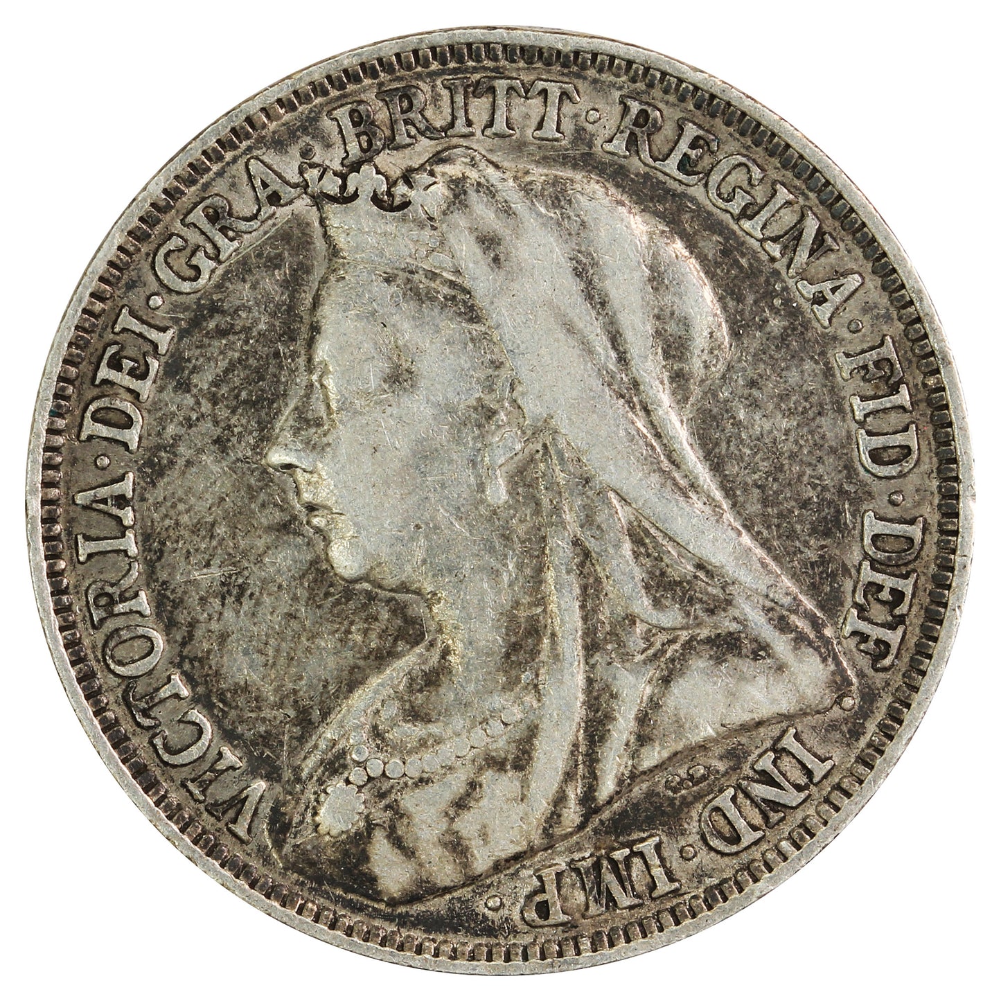Great Britain 1896 Shilling Very Fine (VF20)