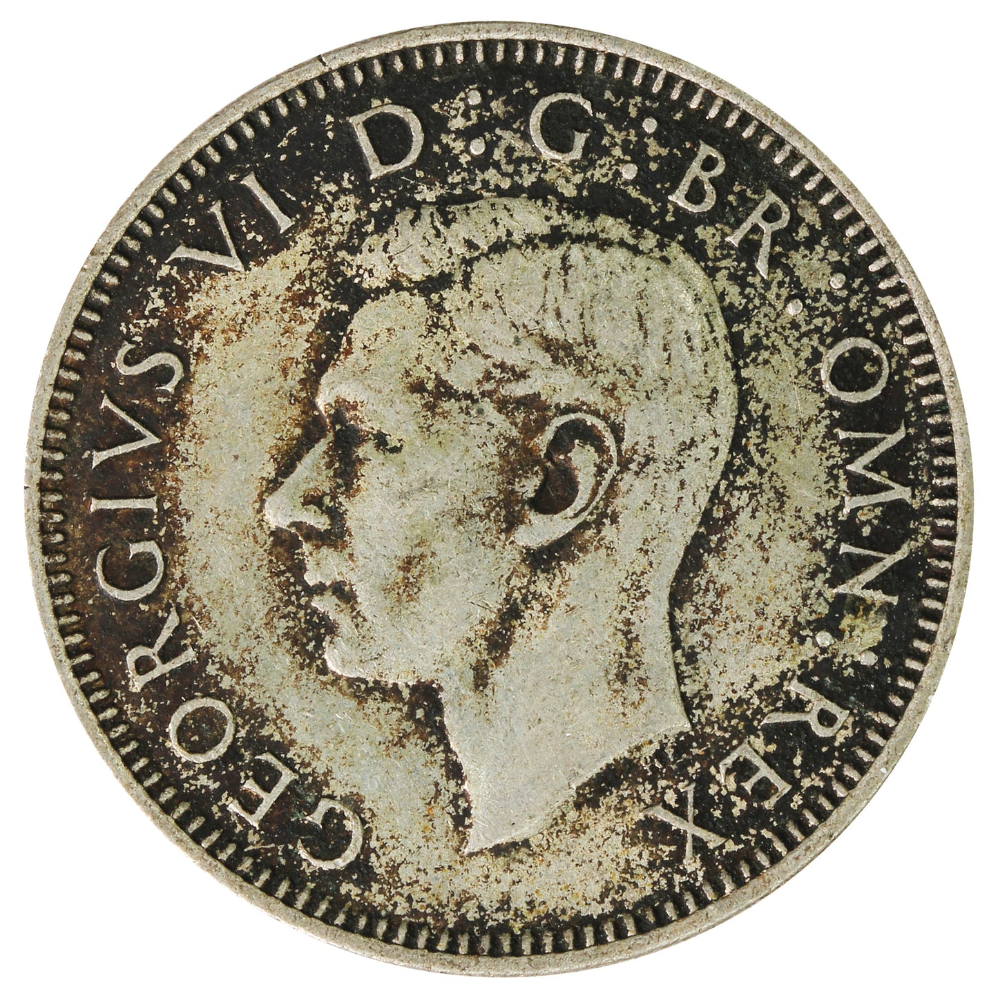 Great Britain 1942 Shilling Circulated