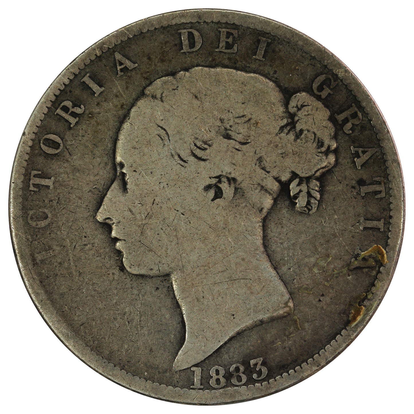 Great Britain 1883 1/2 Crown G-VG (G6)