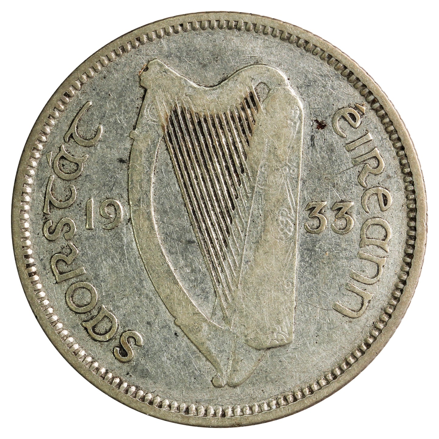 Ireland 1933 Shilling Very Fine (VF-20)