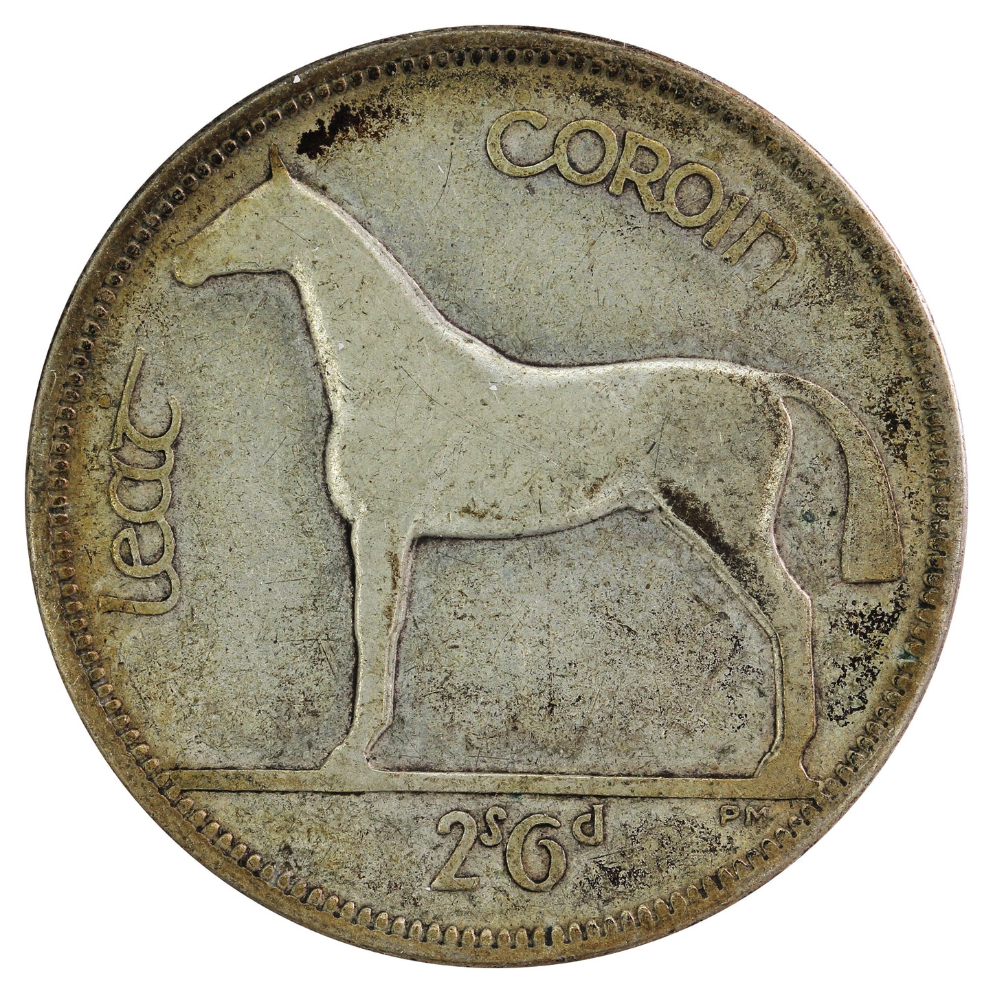 Ireland 1933 1/2 Crown Fine (F12)