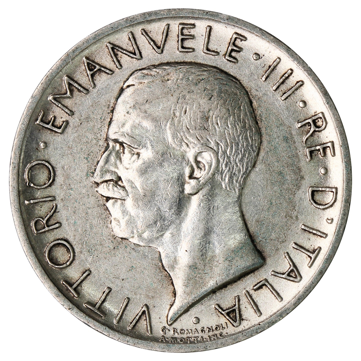 Italy 1926R 5 Lire Extra Fine (EF40)