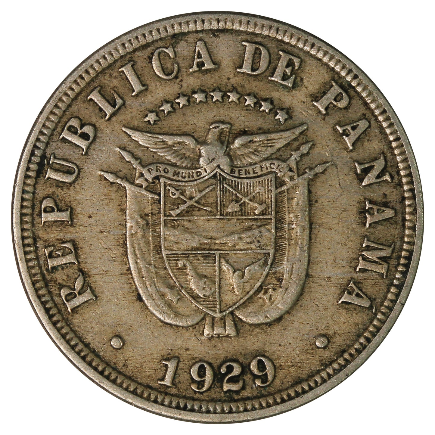 Panama 1929 5 Centesimos Very Fine (VF-20)