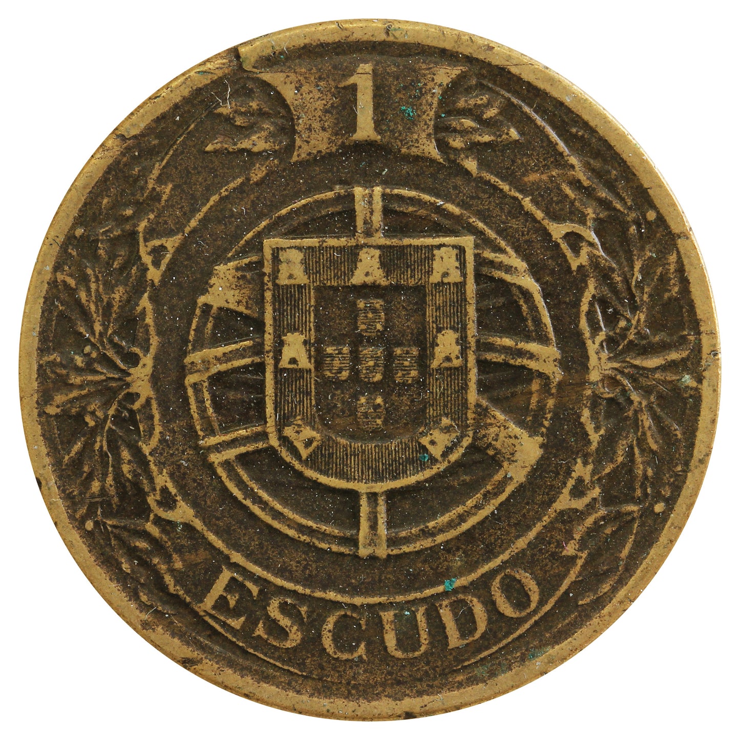 Portugal 1924 1 Escudo Fine (F-12)