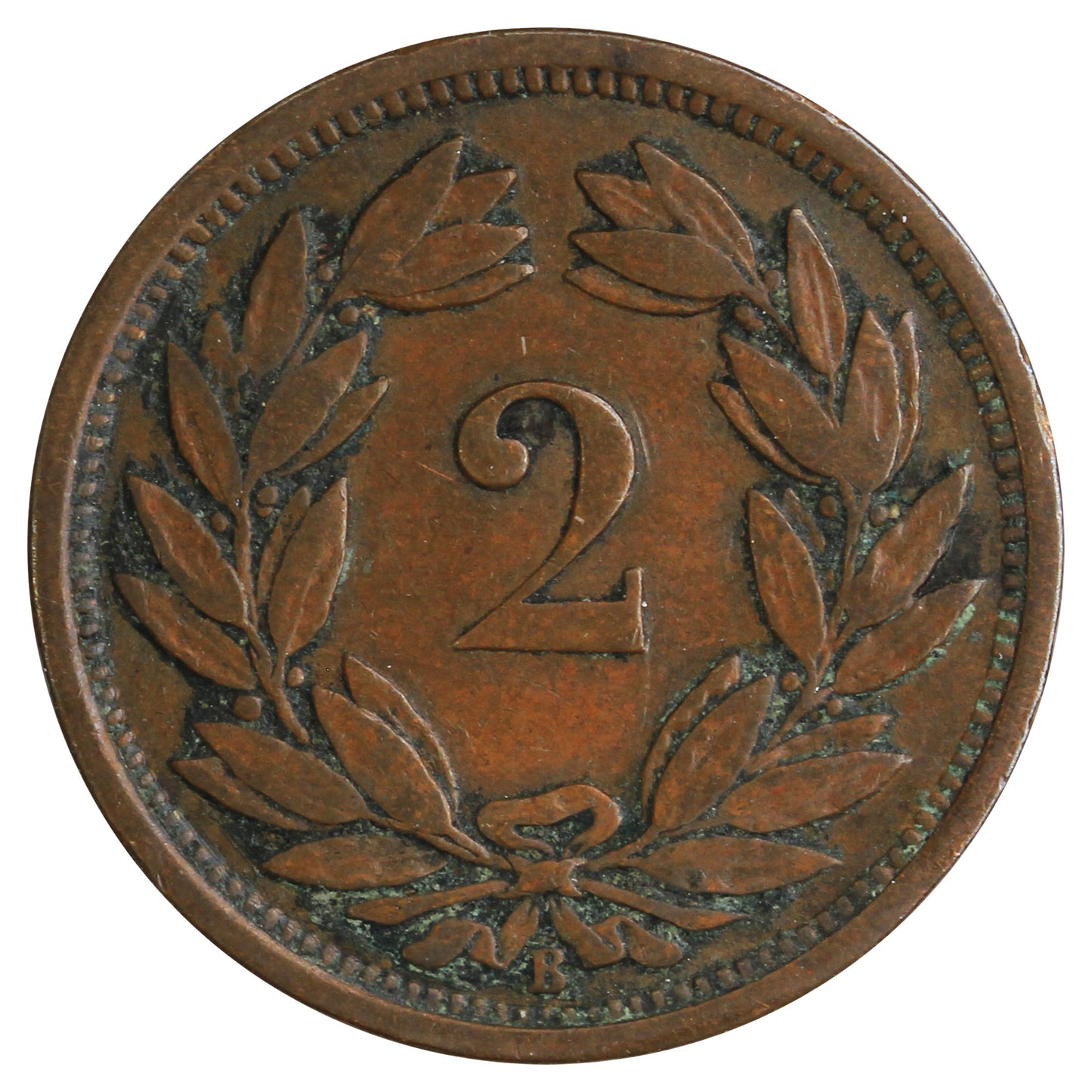 Switzerland 1883B 2 Rappen Very Fine (VF20)