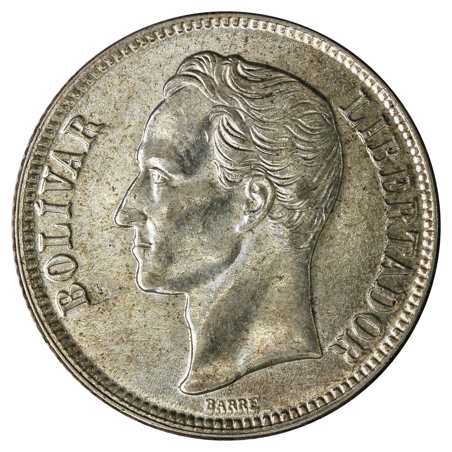 Venezuela 1954 Bolivar Brilliant Uncirculated (MS-63)