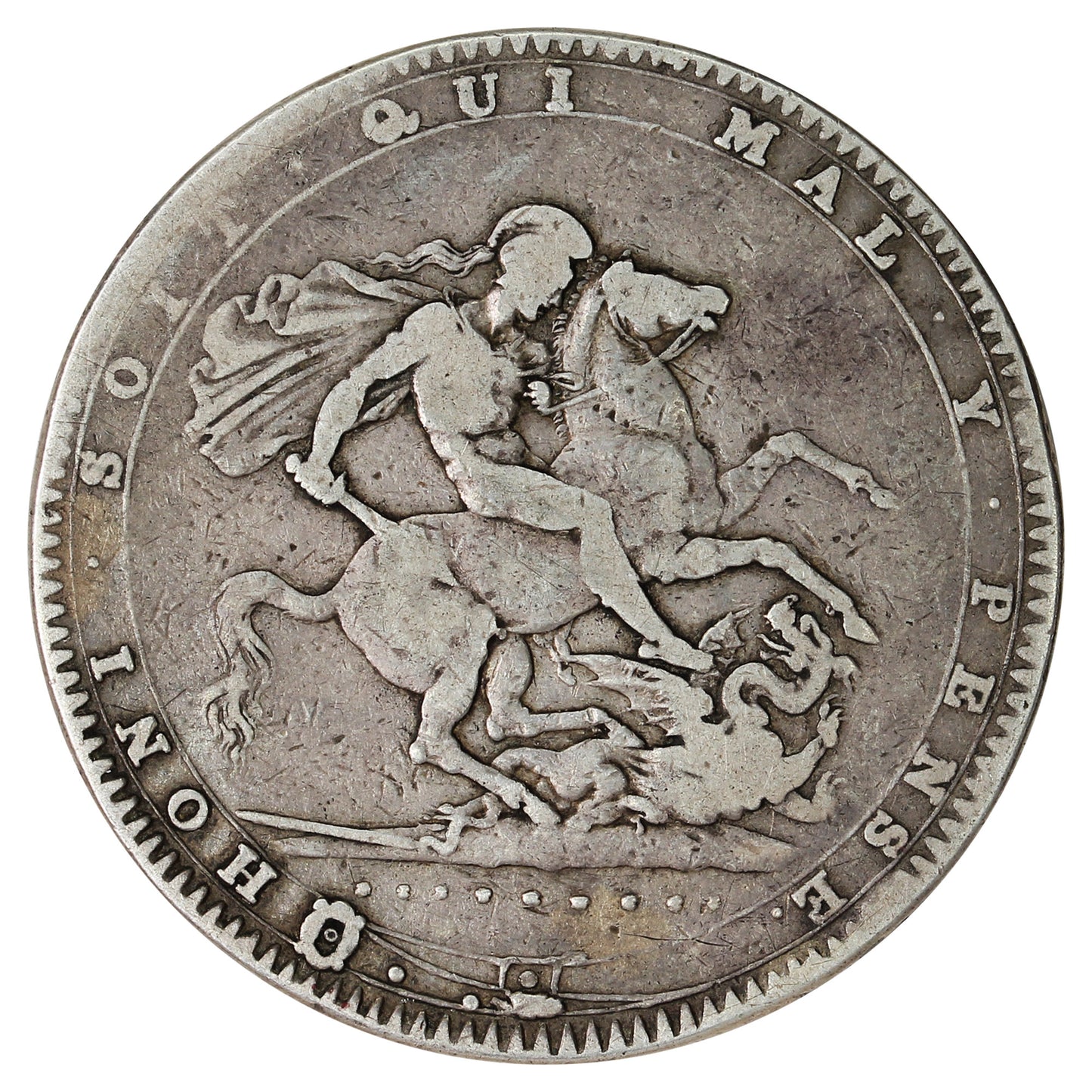 Great Britain 1820LX Crown VG-F (VG10) $